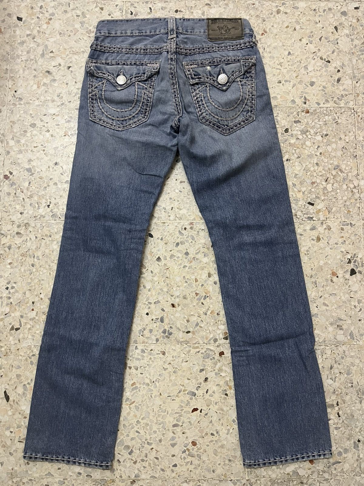 True Religion Vintage Y2K Japanese brand True religion light blue wash Size US 32 / EU 48 - 3 Thumbnail