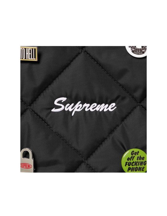 Supreme Supreme Pin Quilted Vest | Grailed