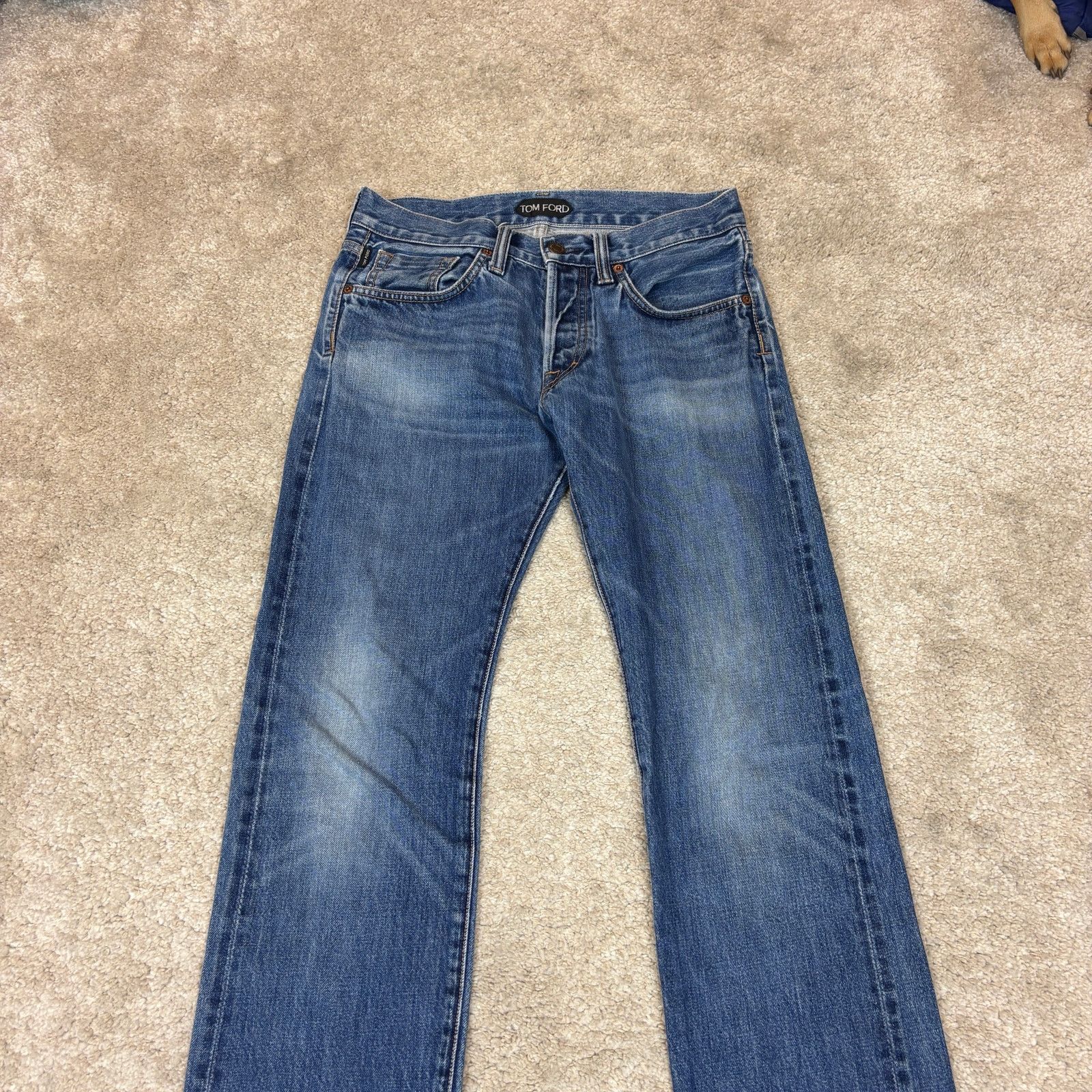 Tom Ford Tom Ford Straight Selvedge Jeans Men's 28x33 Quiet Luxury Size US 28 / EU 44 - 3 Thumbnail