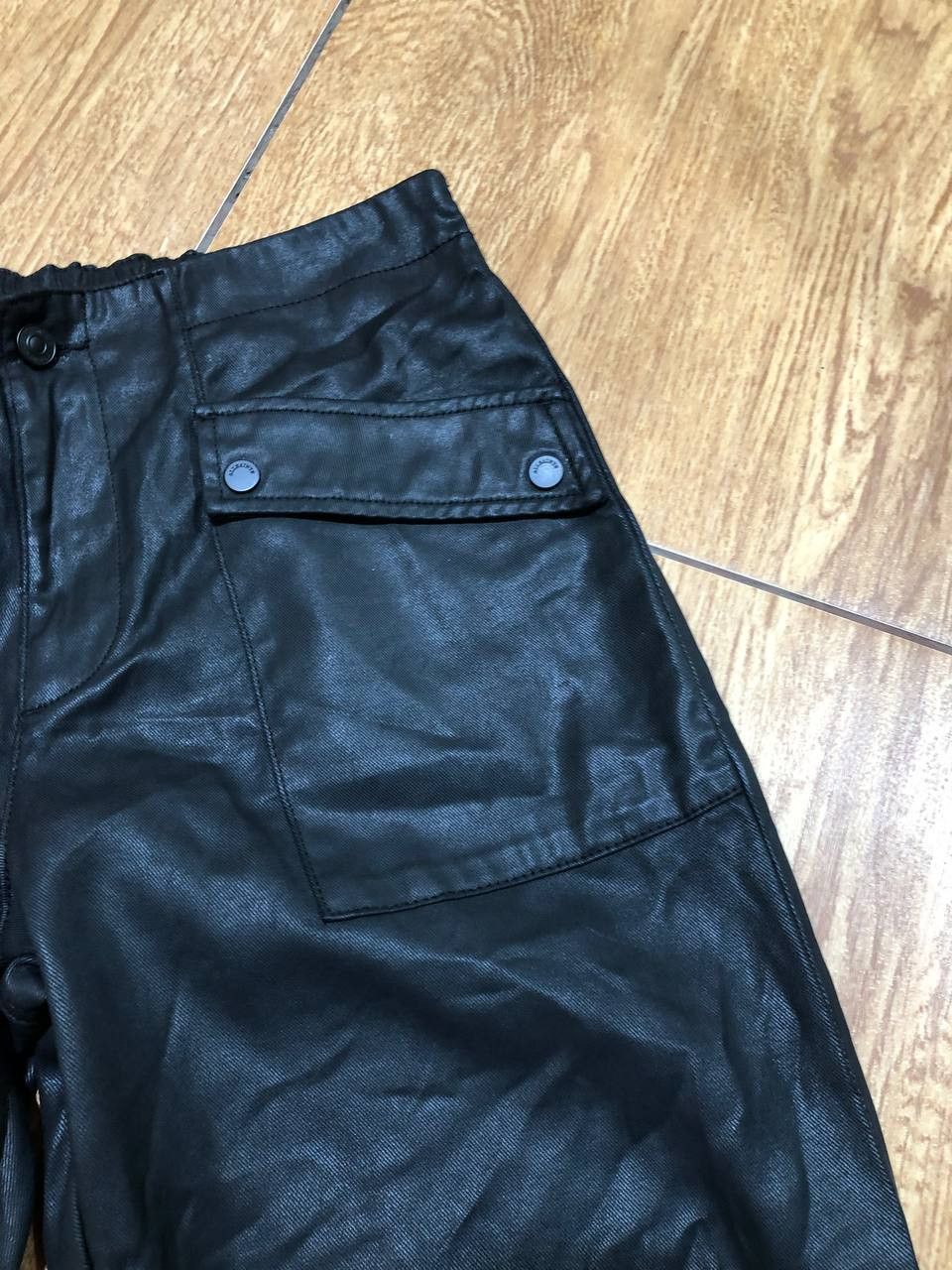 Allsaints AllSaints Jeans Coated Skinny Zipper Ankle Date Club Size 28" / US 6 / IT 42 - 8 Thumbnail