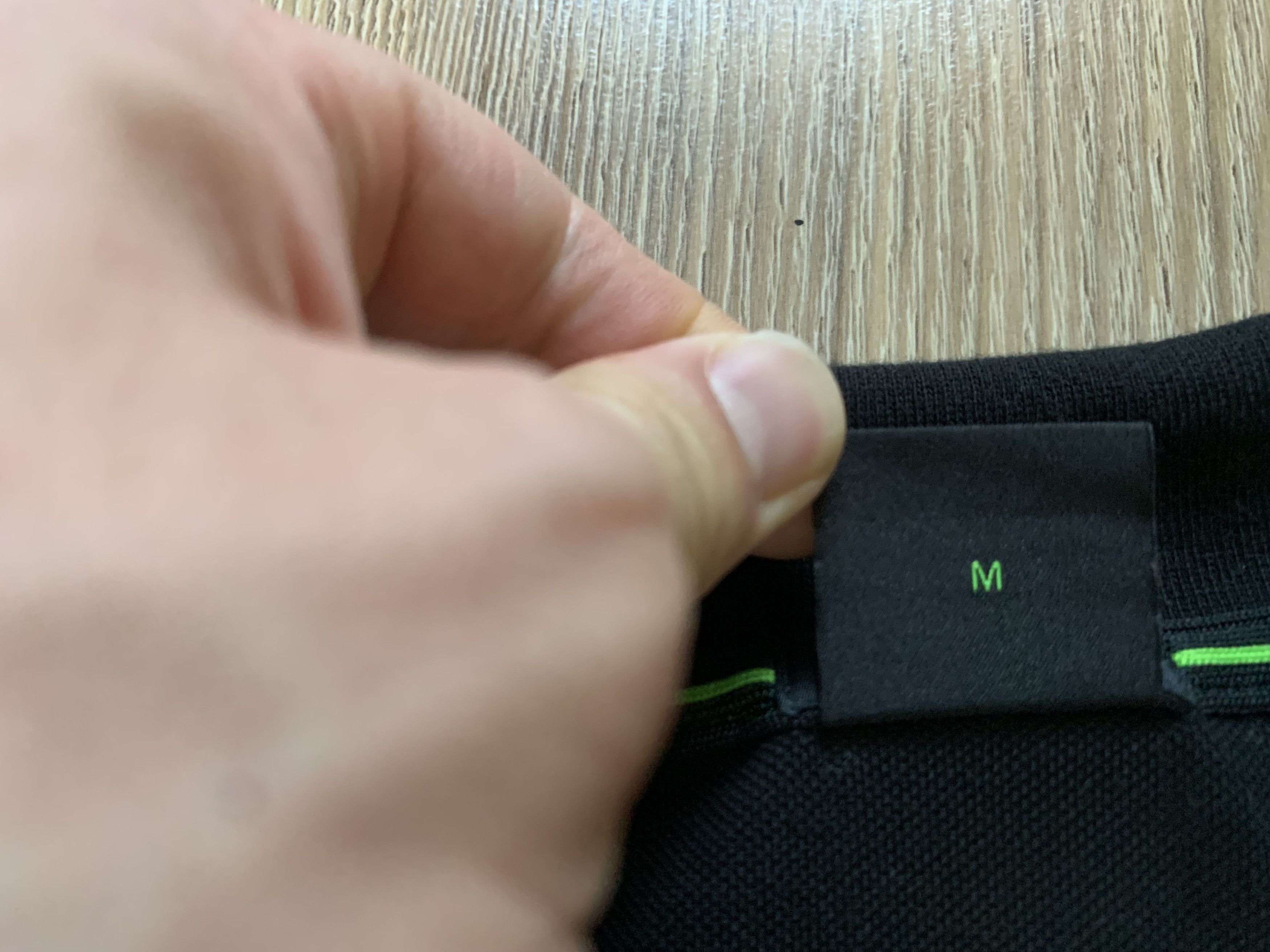 Hugo Boss Hugo Boss Slim Fit Pima Cotton Black Long Sleeve Polo Size US M / EU 48-50 / 2 - 7 Thumbnail