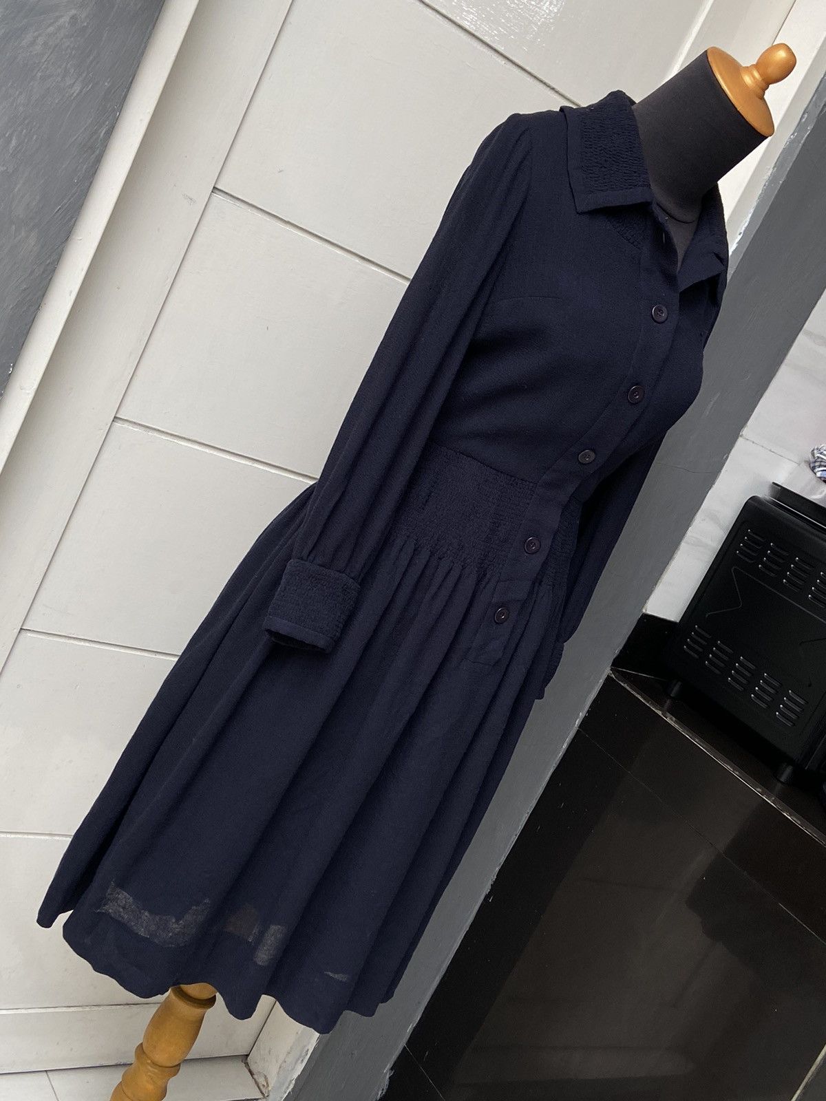 Balmain × Pierre Balmain MISS BALMAIN Navy Dress Size XS / US 0-2 / IT 36-38 - 18 Thumbnail