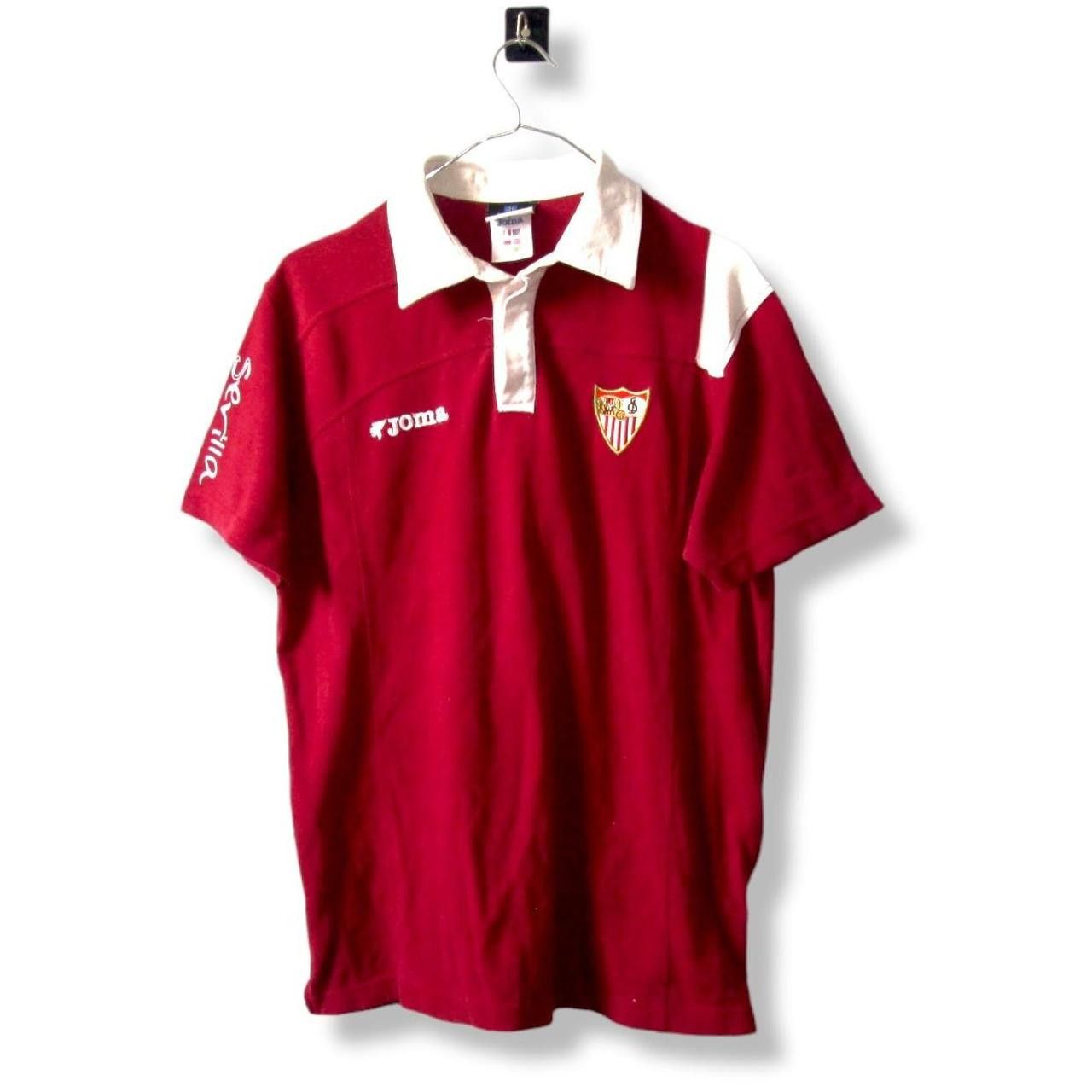 Joma Fc Seville Sevilla 2008 2009 Shirt Jersey Joma Size US M / EU 48-50 / 2 - 1 Thumbnail