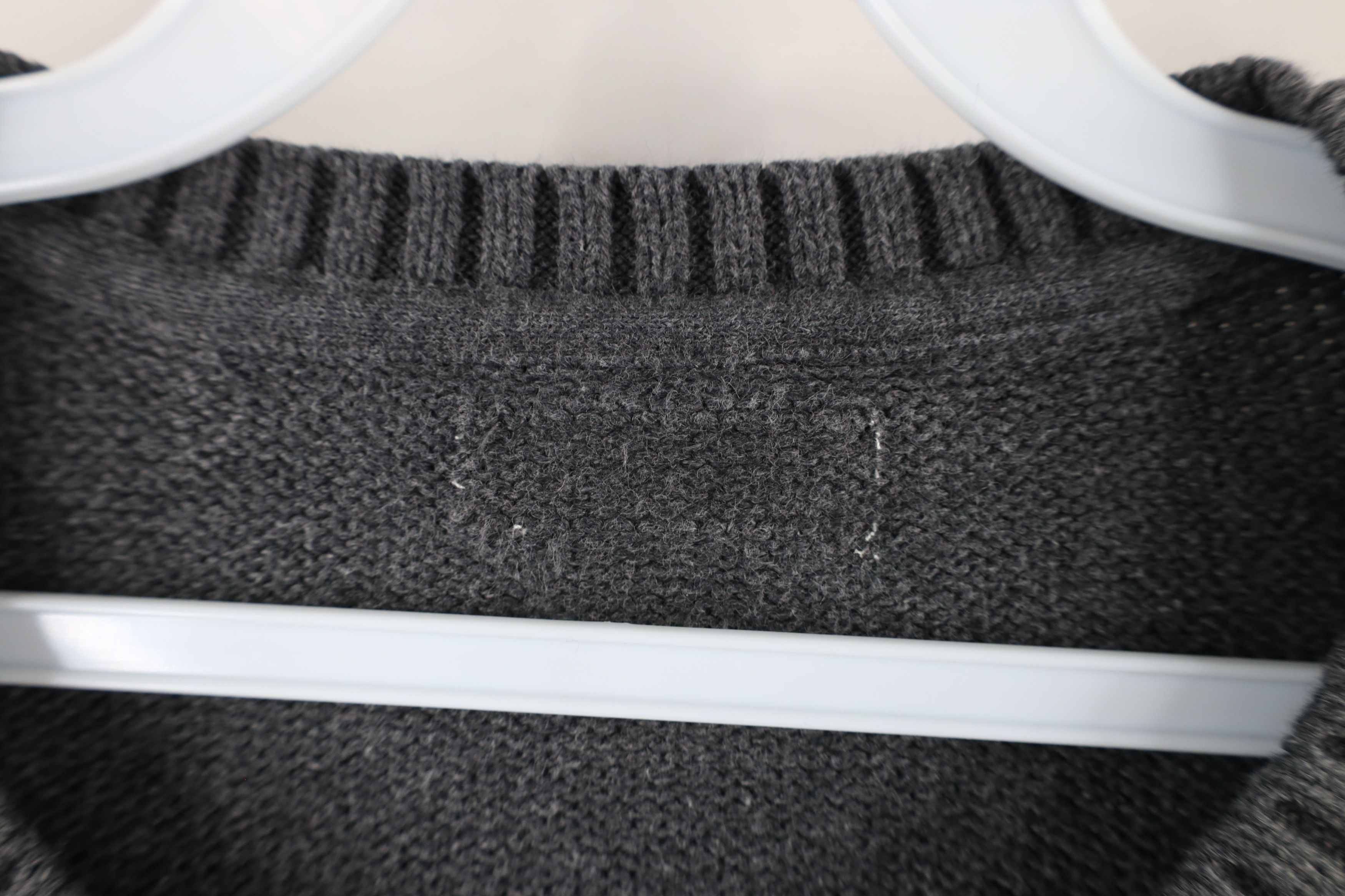 Vintage Vintage 90s Streetwear Cotton Knit Crewneck Sweater Gray Size US XL / EU 56 / 4 - 4 Thumbnail