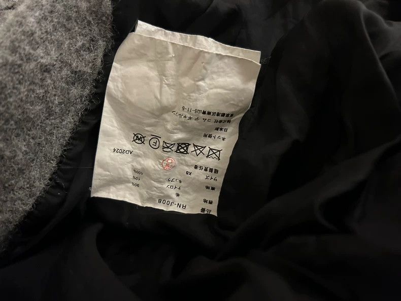 Comme Des Garcons Wool felted coat