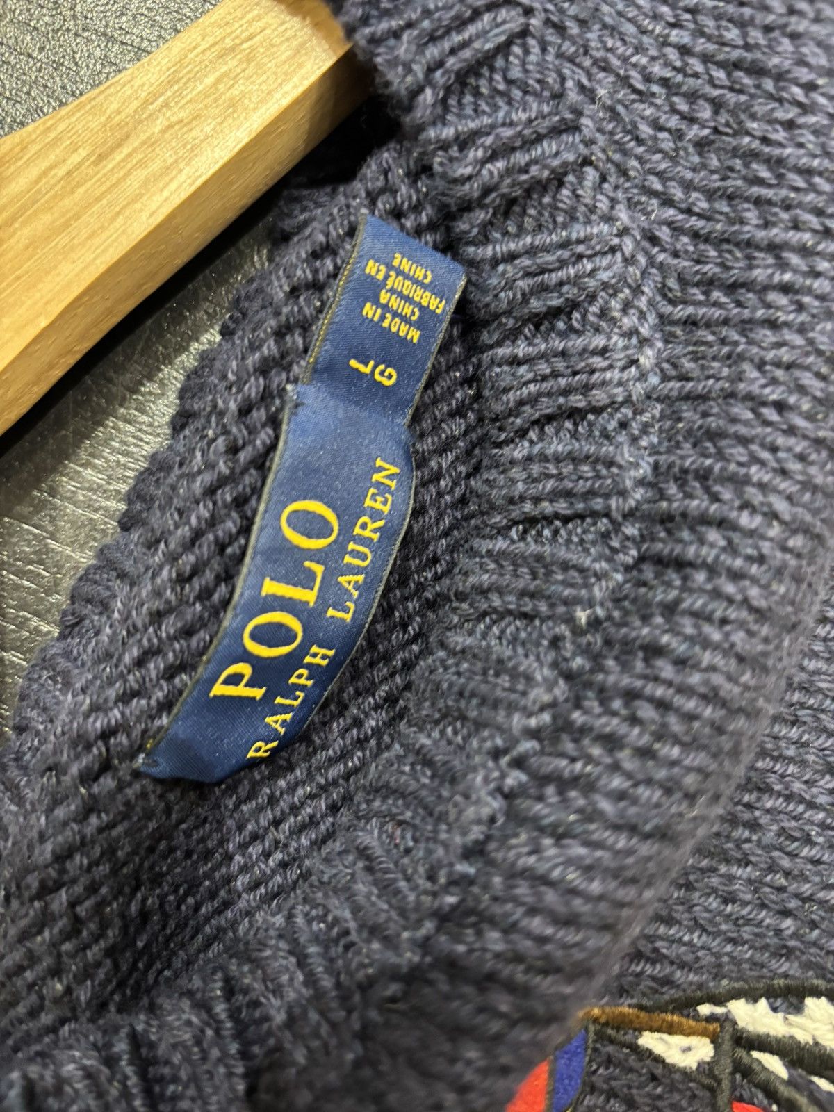 Polo Ralph Lauren Polo Ralph Lauren Sailboat Knit Sweater Size US L / EU 52-54 / 3 - 3 Thumbnail