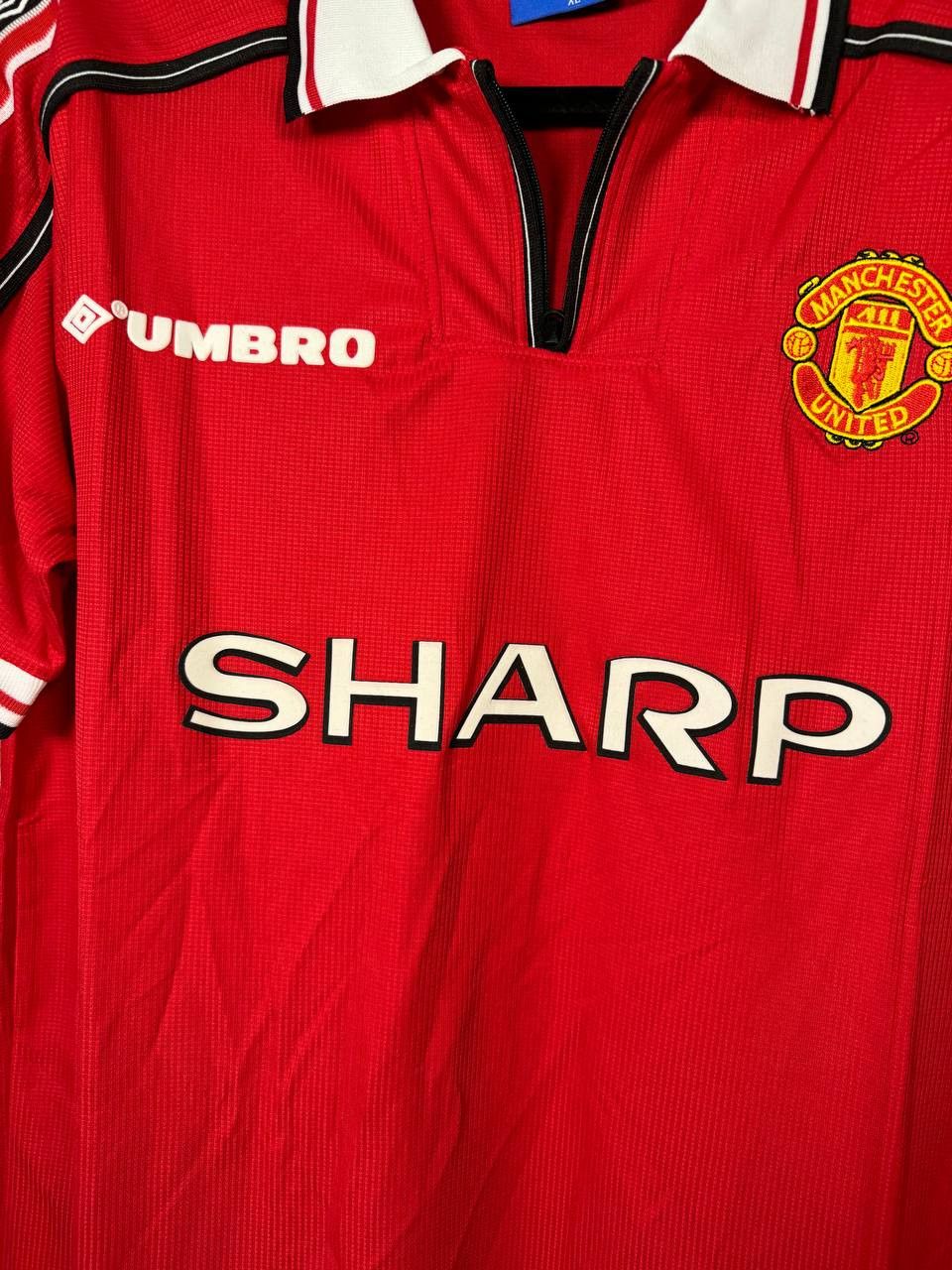 Other 90's Manchester United 1998 Fan Soccer Jersey Size US L / EU 52-54 / 3 - 6 Thumbnail