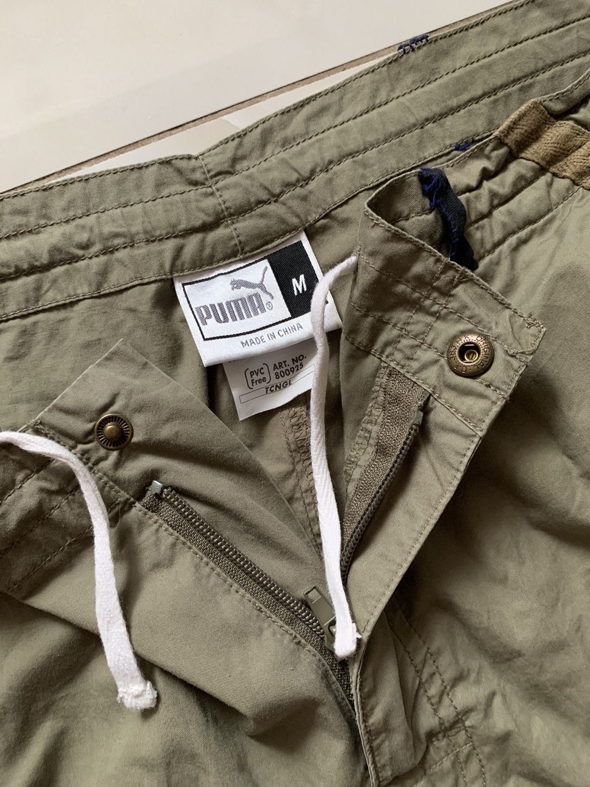 Puma Vintage 90s Puma Baggy Pants cargo streetwear y2k Size US 32 / EU 48 - 7 Thumbnail