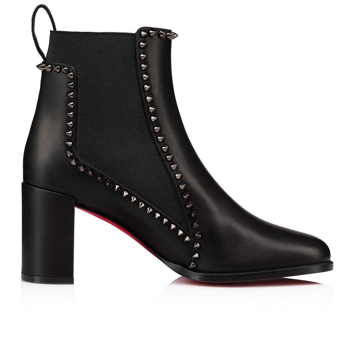 Christian Louboutin o1s1wg110125 Out Line Spikes Boots in Black Size US 6 / IT 36 - 3 Thumbnail