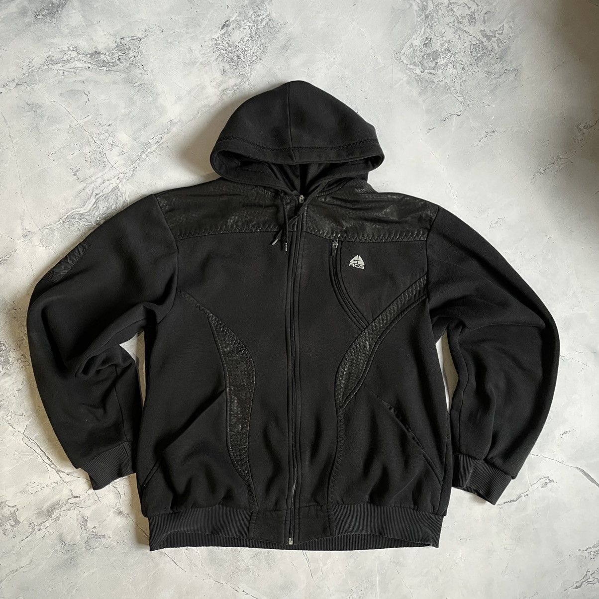 Nike ACG × Vintage Nike ACG Vintage Zip Hoodie Size US L / EU 52-54 / 3 - 1 Thumbnail