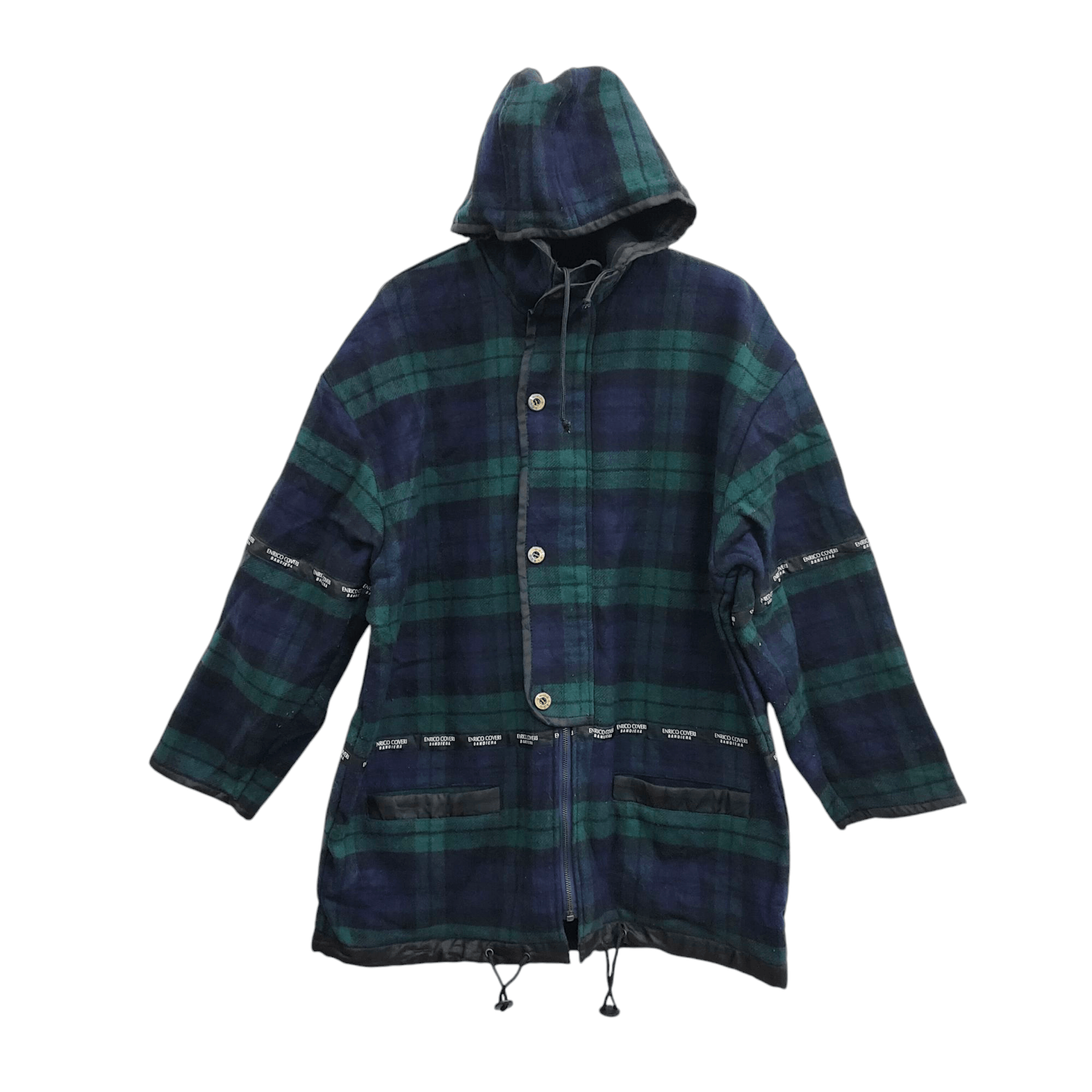 Enrico Coveri Vintage Enrico Coveri Hoodie Jacket Size US XL / EU 56 / 4 - 1 Thumbnail