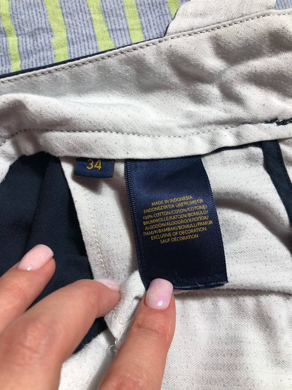 Polo Ralph Lauren × Ralph Lauren × Vintage Vintage Polo Ralph Lauren Shorts 90s Size US 34 / EU 50 - 11 Thumbnail