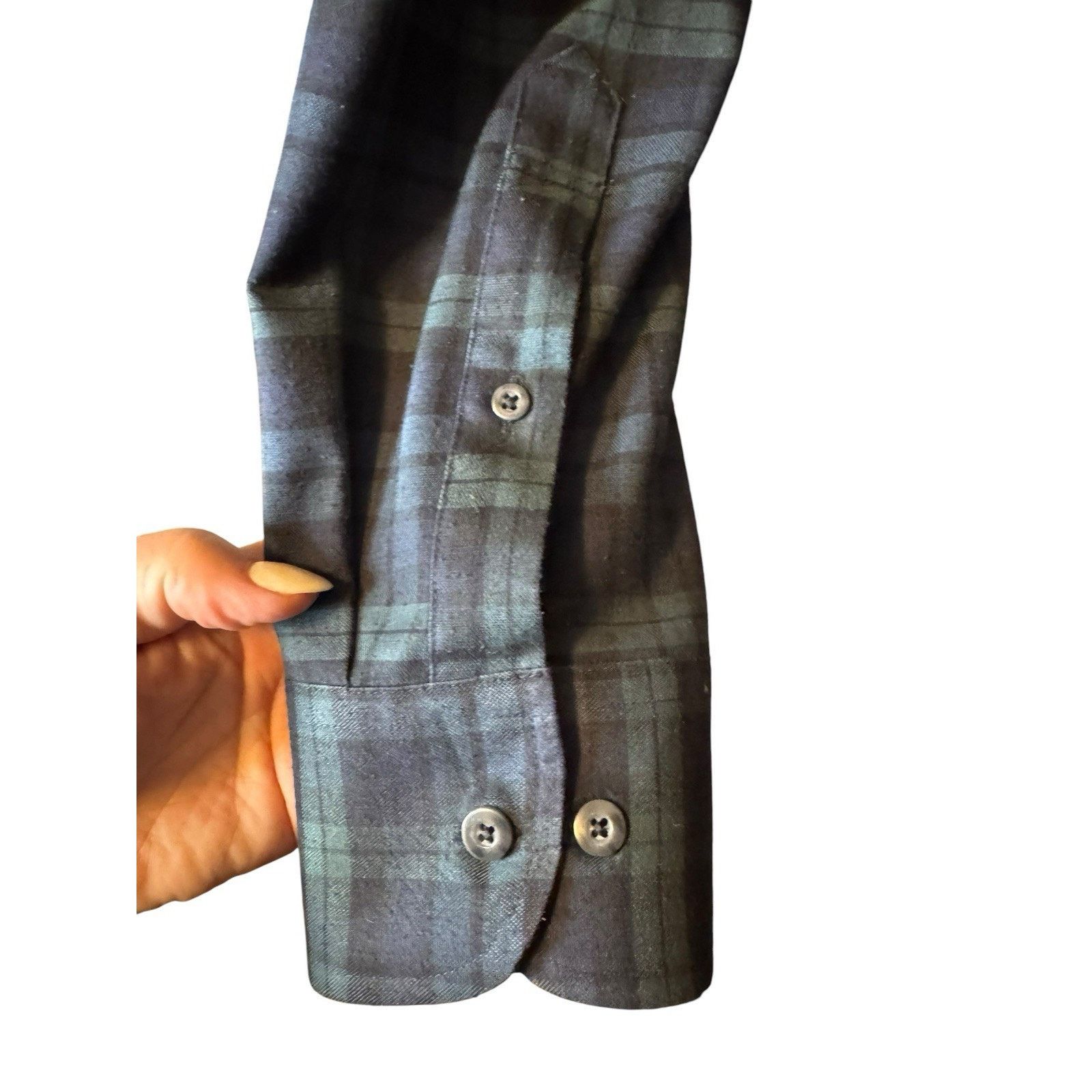 UNTUCKit UNTUCKit Shirt Green Black Watch Plaid Button Down Tartan Size US L / EU 52-54 / 3 - 5 Thumbnail