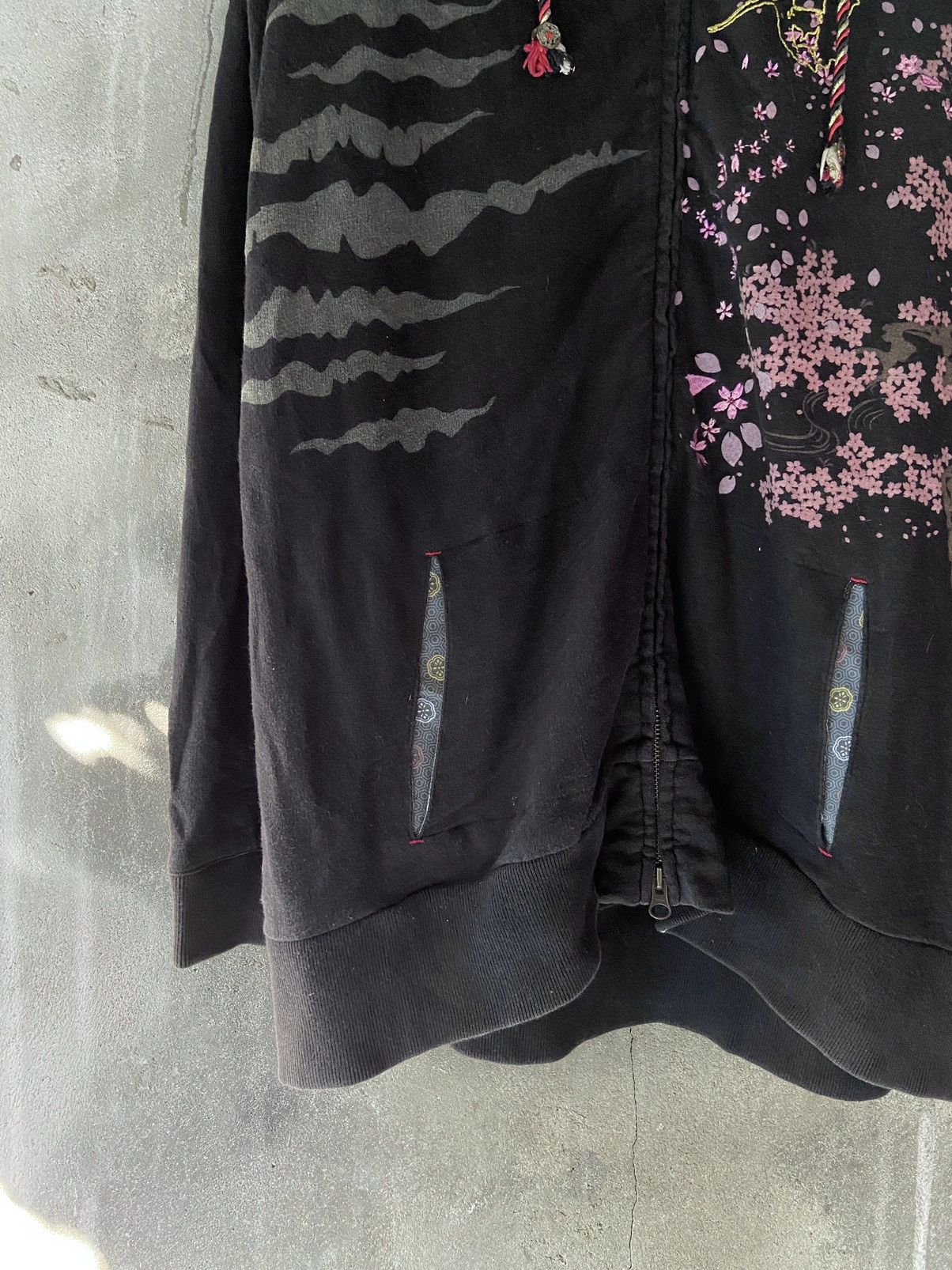Isamu Katayama Backlash JAPANESE HORSE ART ZIP HOODIE Size US XXL / EU 58 / 5 - 9 Thumbnail