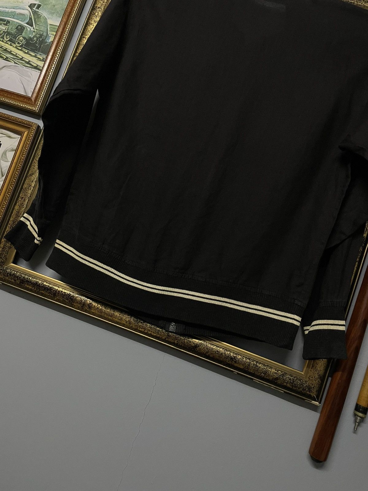 Celine Vintage Designer Celine Paris Zip-Up Minimalist Linen Jacket Size US M / EU 48-50 / 2 - 10 Thumbnail