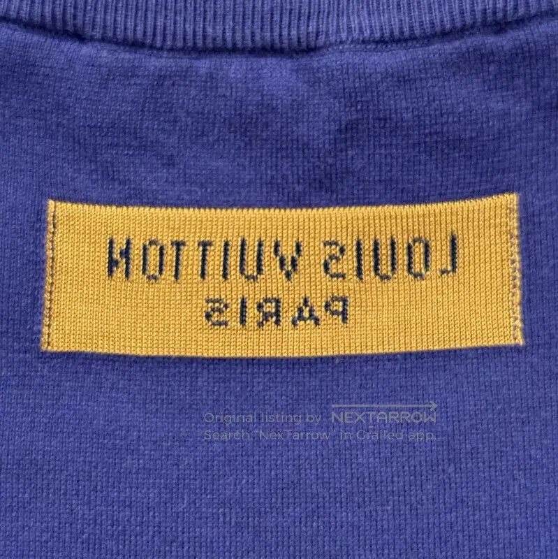 Louis Vuitton Louis Vuitton Blue Cotton Men's T-Shirt . Size US M / EU 48-50 / 2 - 8 Thumbnail