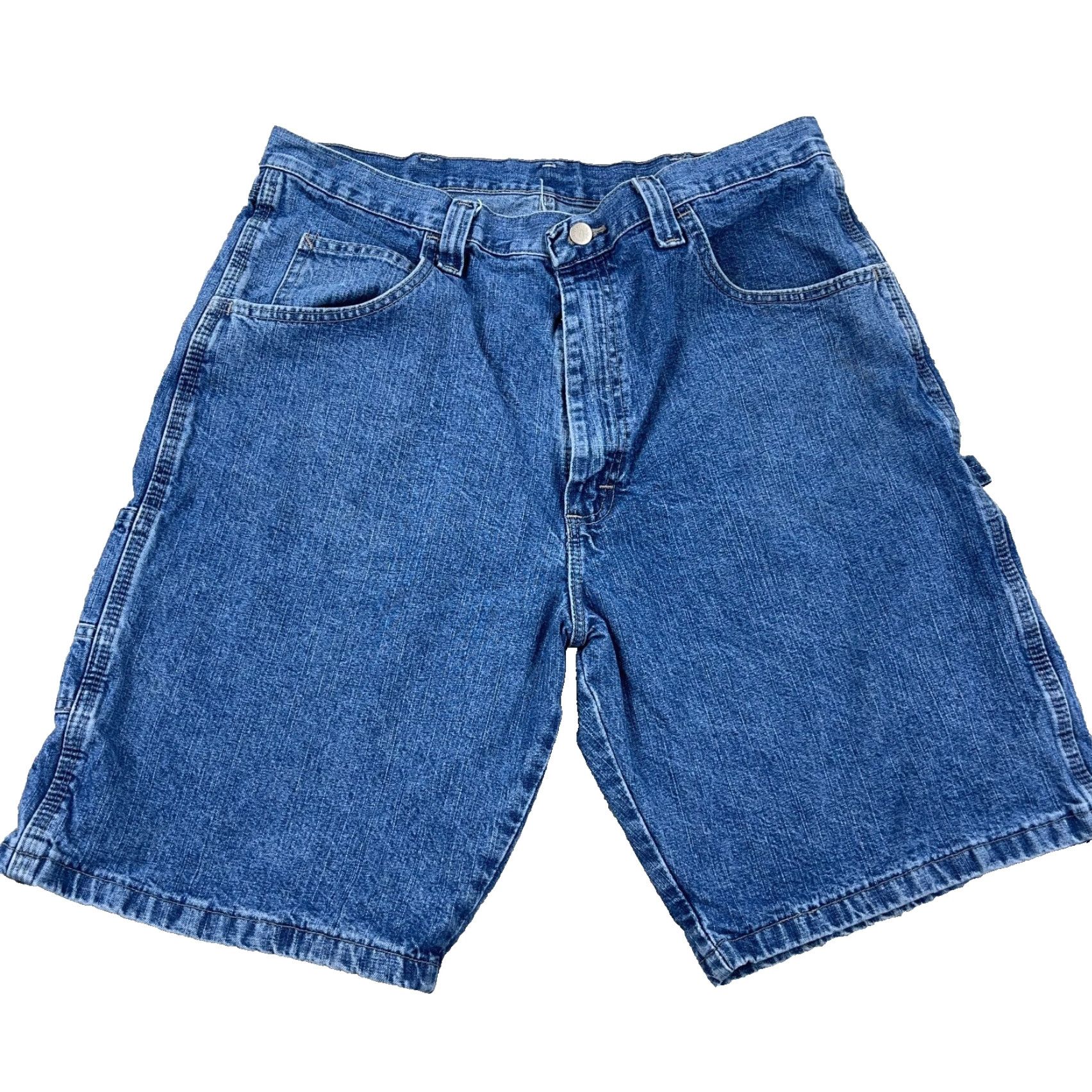 Wrangler Vintage Wrangler Shorts Men 36 Carpenter Baggy Y2K 00s Skater Cyber Work Wear R2 Size US 36 / EU 52 - 2 Thumbnail