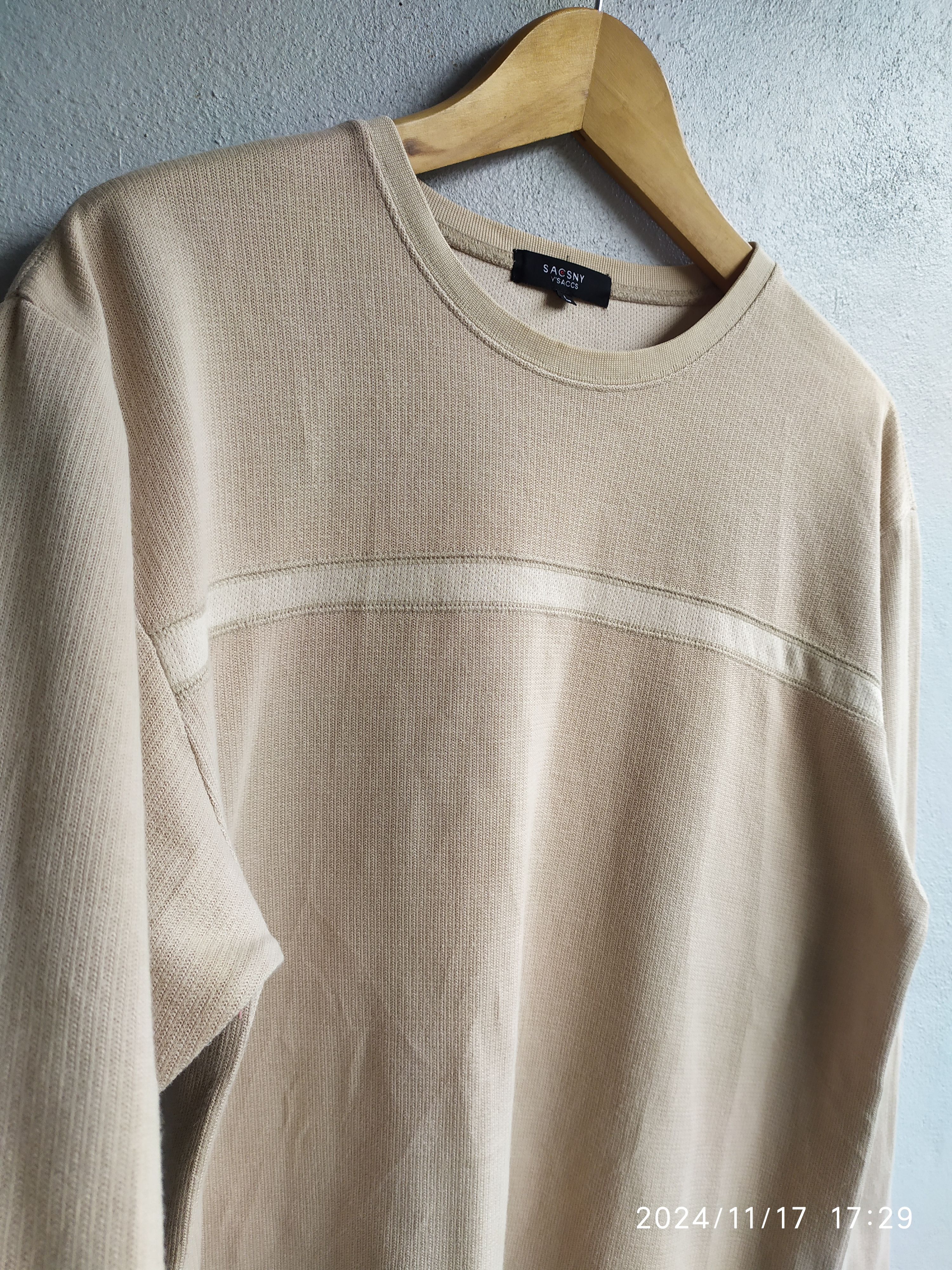 Japanese Brand × Y's × Yohji Yamamoto Vintage Sacsny Y'Saccs Long sleeve Size US L / EU 52-54 / 3 - 5 Thumbnail