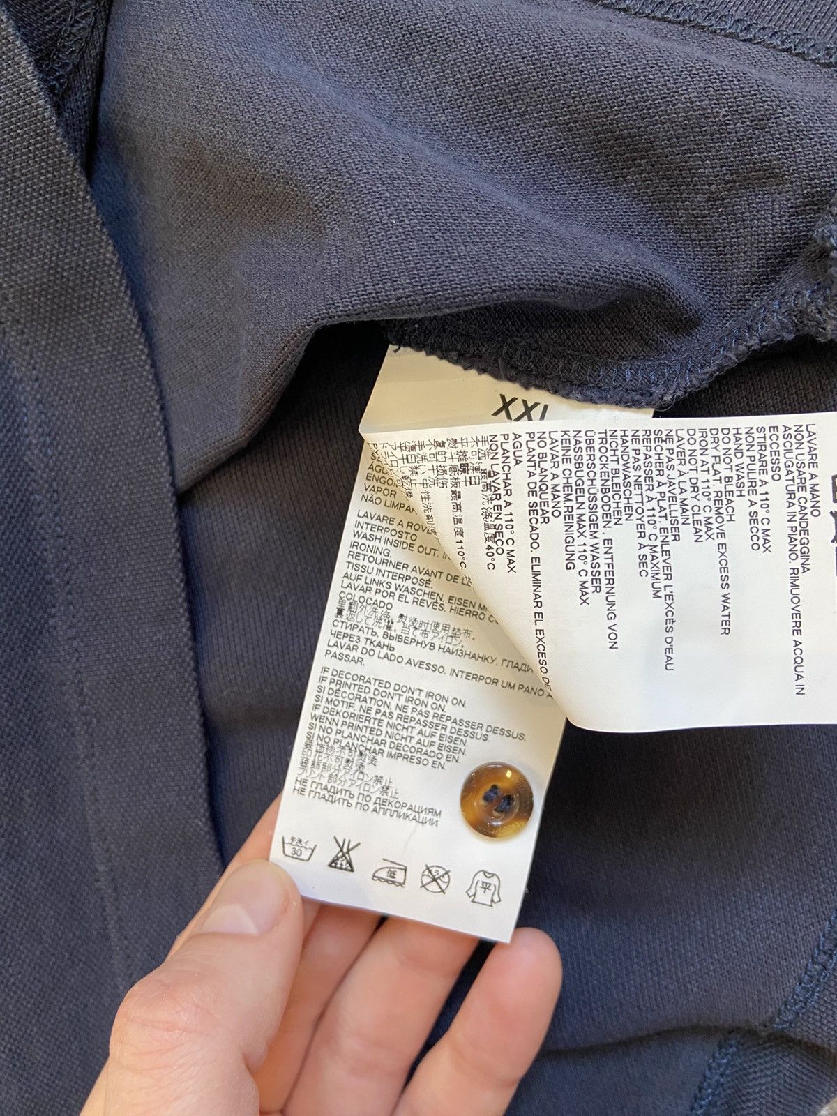 Vivienne Westwood Vintage Vivienne Westwood Polo T-Shirt Embroidered Orb Logo Size US XXL / EU 58 / 5 - 7 Thumbnail