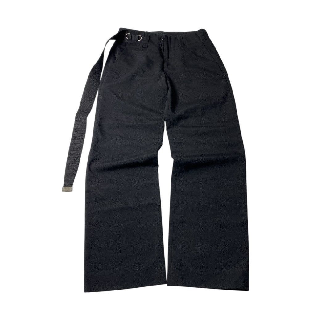 DIRK BIKKEMBERGS BELTED TROUSER