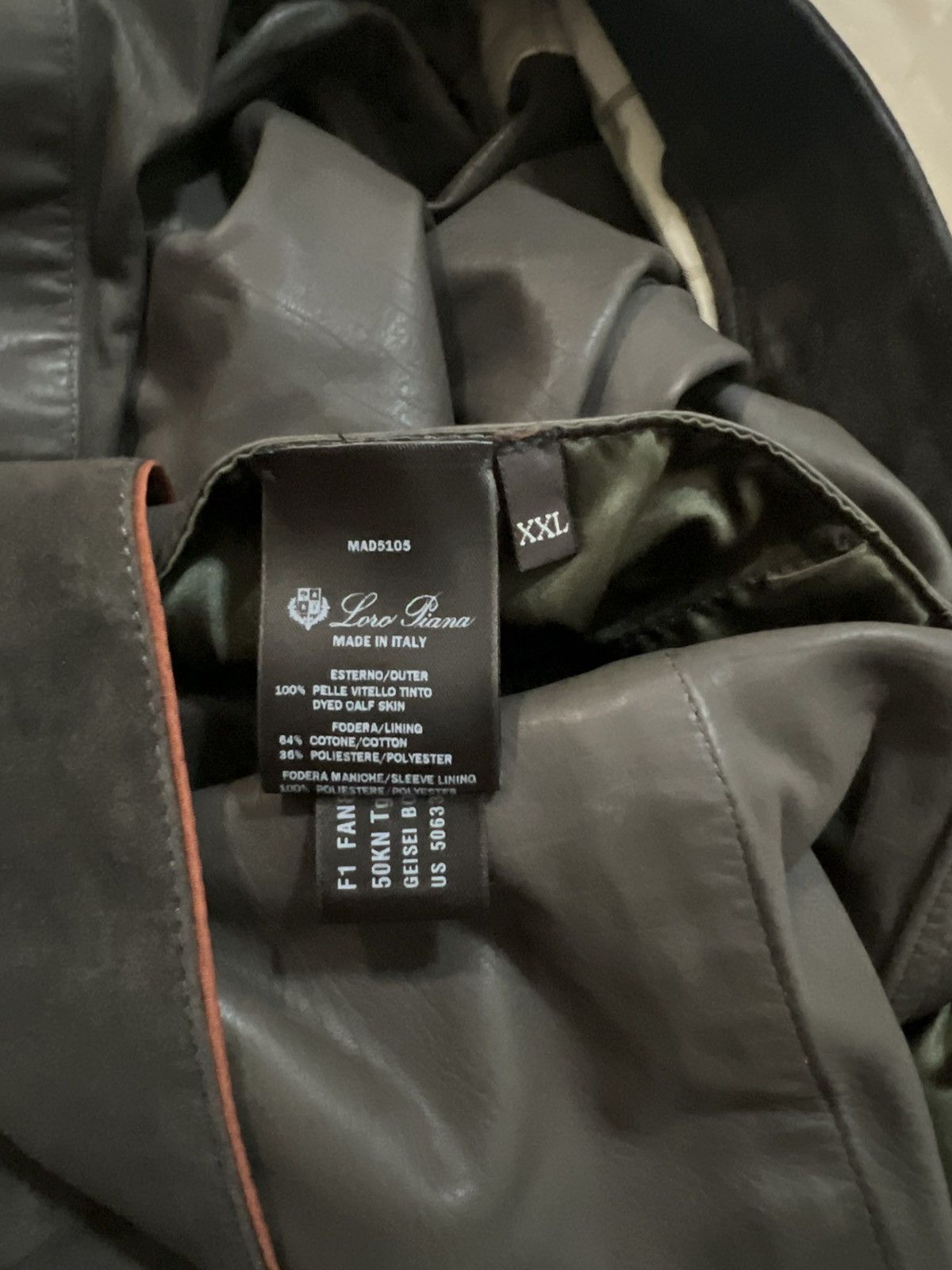 Loro Piana Loro Piana Geisei Bomber Jacket size XXL (fits XL) Size US XXL / EU 58 / 5 - 8 Thumbnail