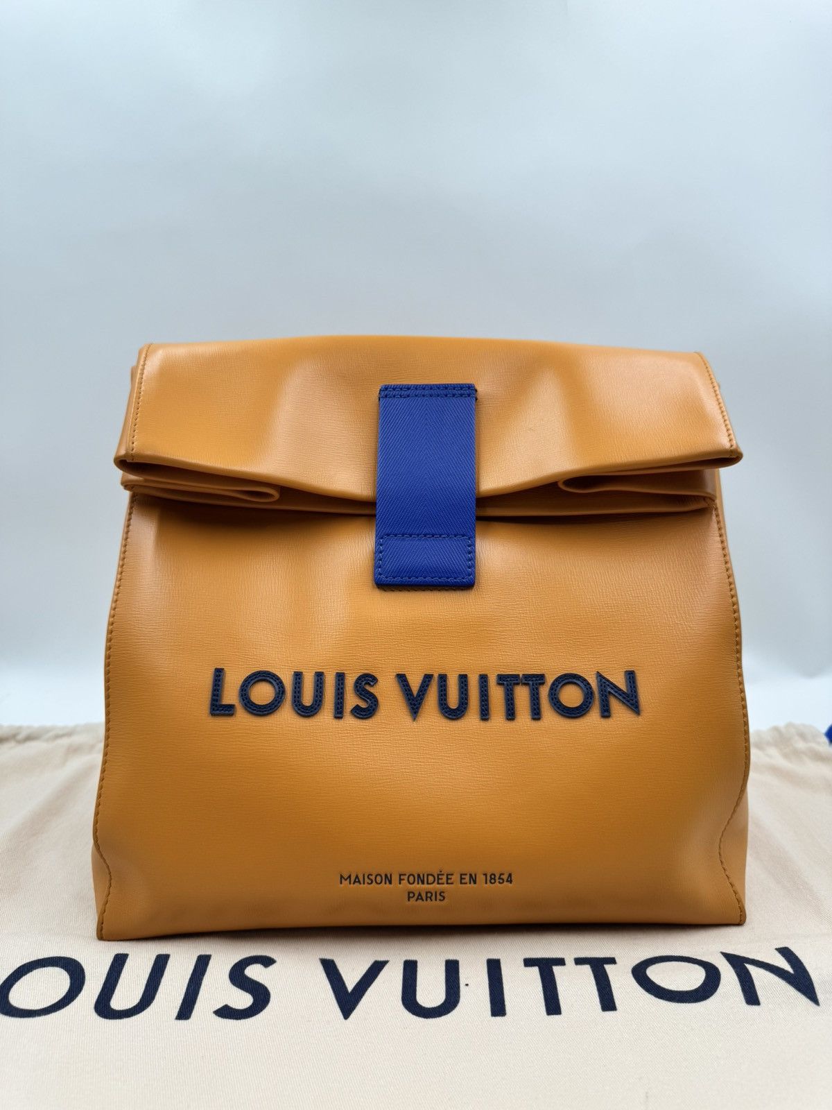 Louis Vuitton Sandwich Bag Safran