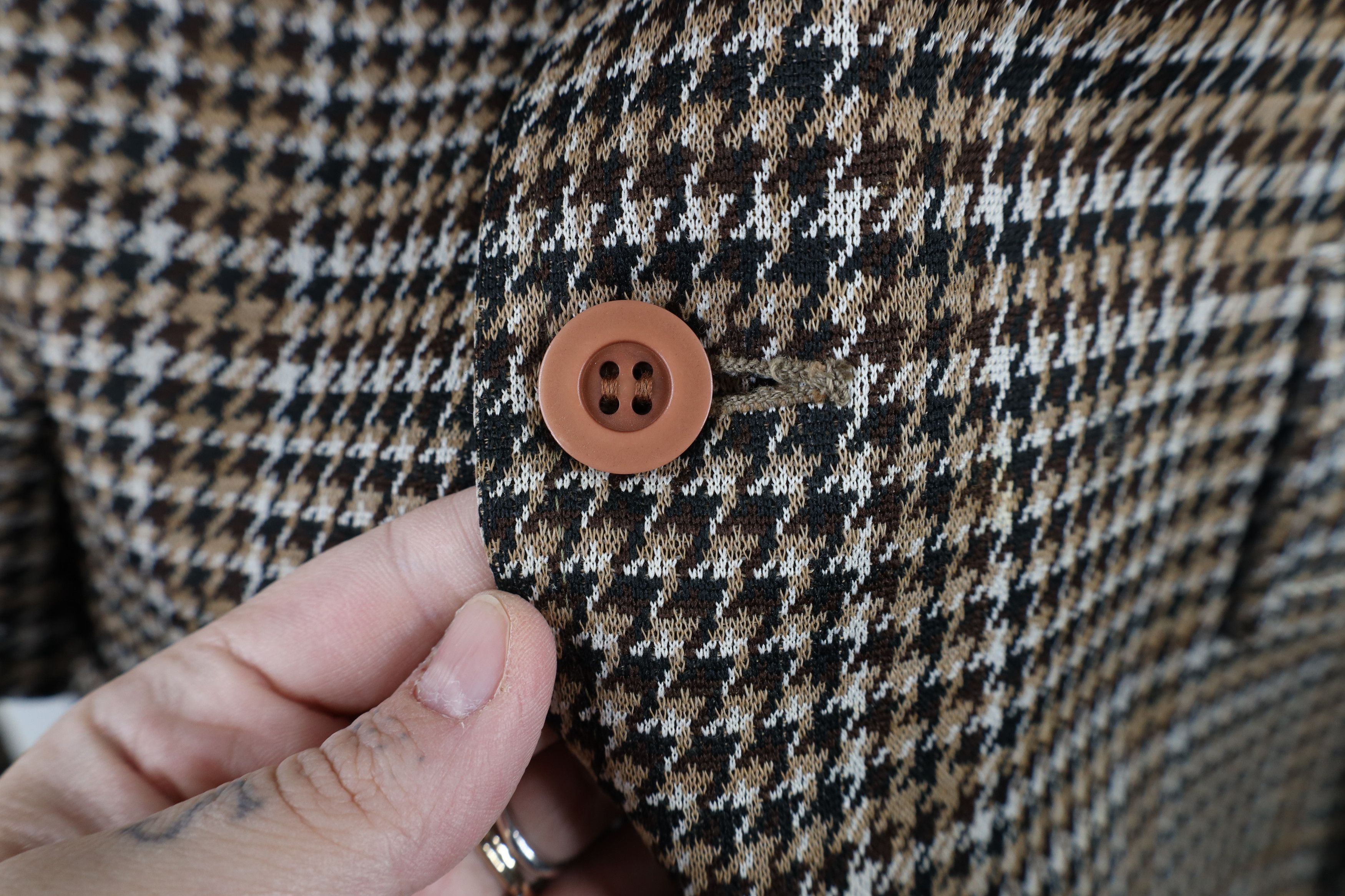 Vintage Vintage 60s 70s Rockabilly 2 Button Blazer Suit Jacket USA Size US L / EU 52-54 / 3 - 5 Thumbnail