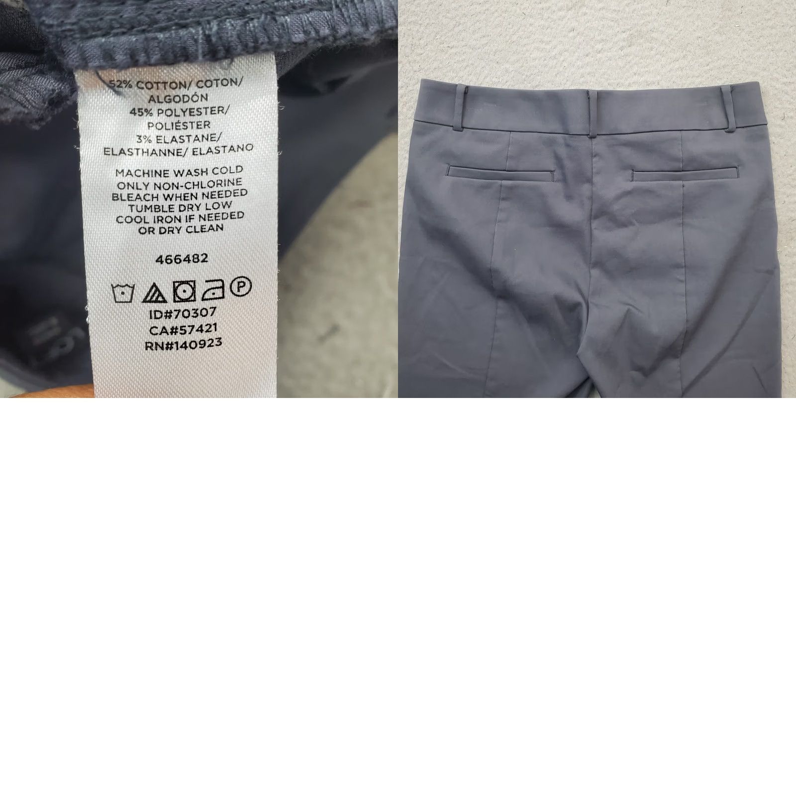 Loft Loft Pants Women's 8 Chino Flat Front Multi Cotton with Pockets Size 30" / US 8 / IT 44 - 8 Thumbnail