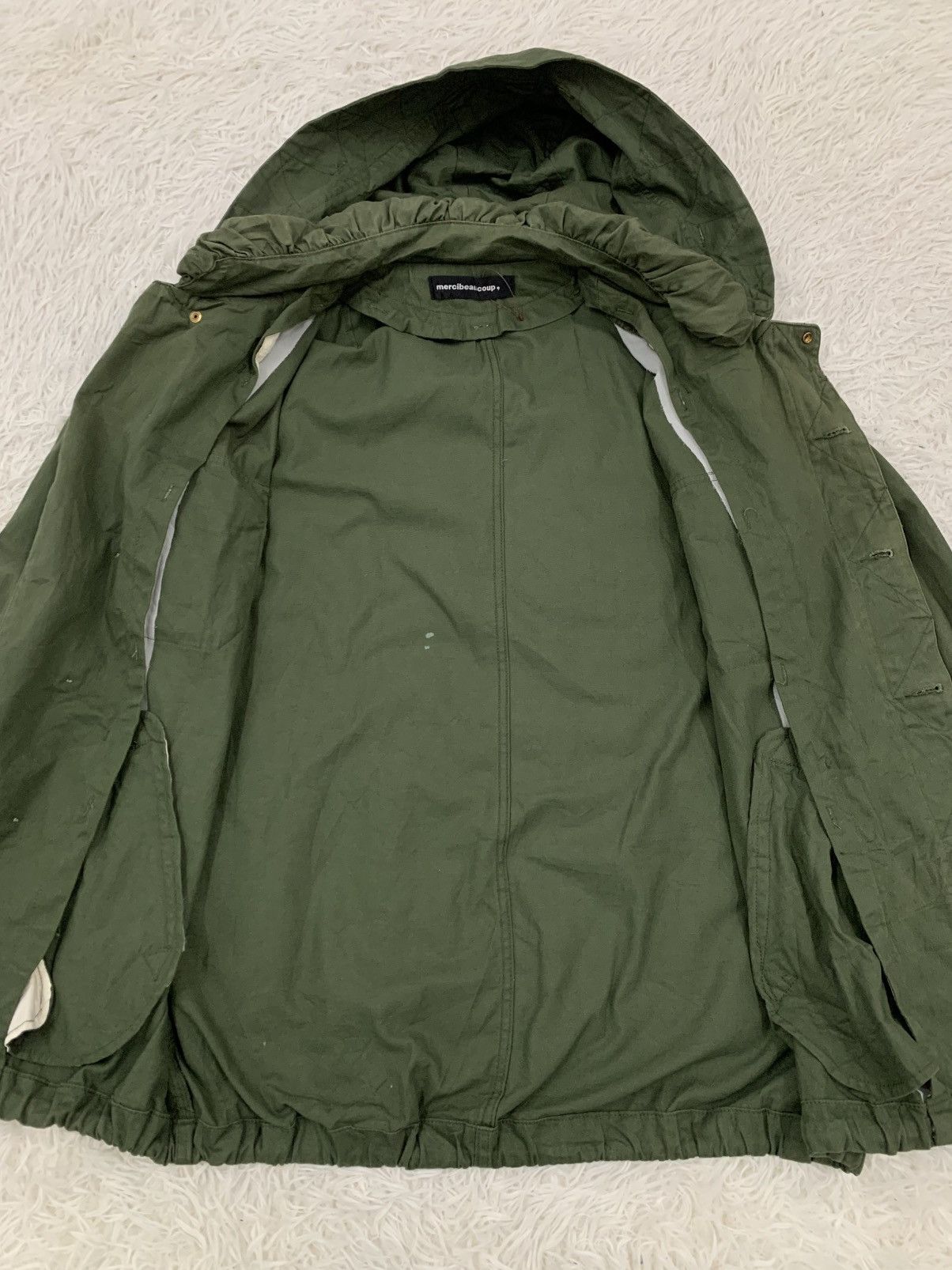 mercibeaucoup Mercibeaucoup by Issey Miyake Jacket Hooded Military Style Size US M / EU 48-50 / 2 - 7 Thumbnail