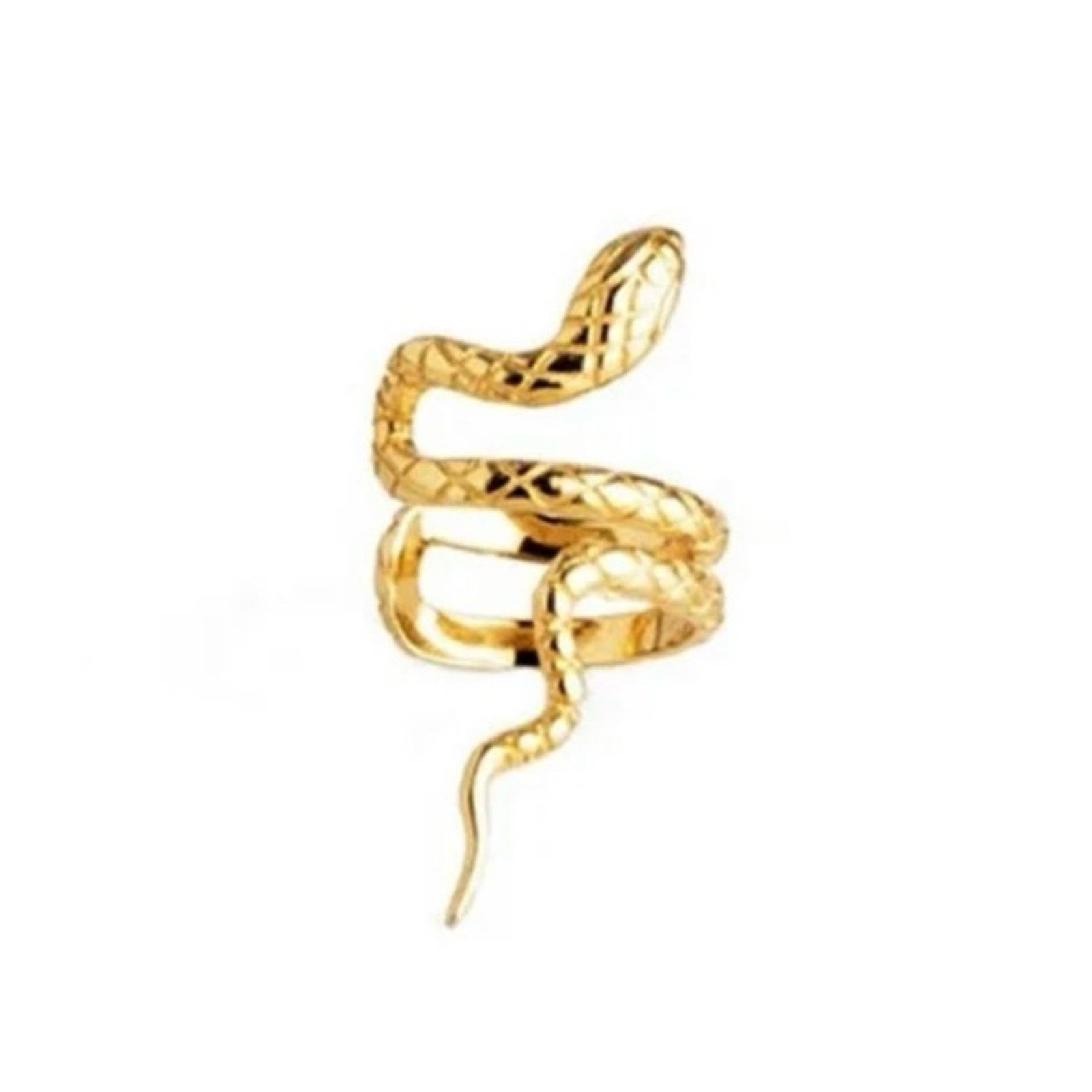 Other NEW - Gold Sterling Silver snake cuff wrap earring! $79 Size ONE SIZE - 3 Thumbnail