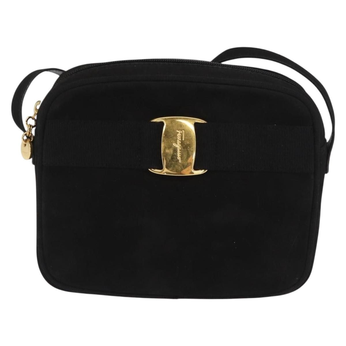 Salvatore Ferragamo Salvatore Ferragamo Vala Clutch Suede Size ONE SIZE - 1 Thumbnail