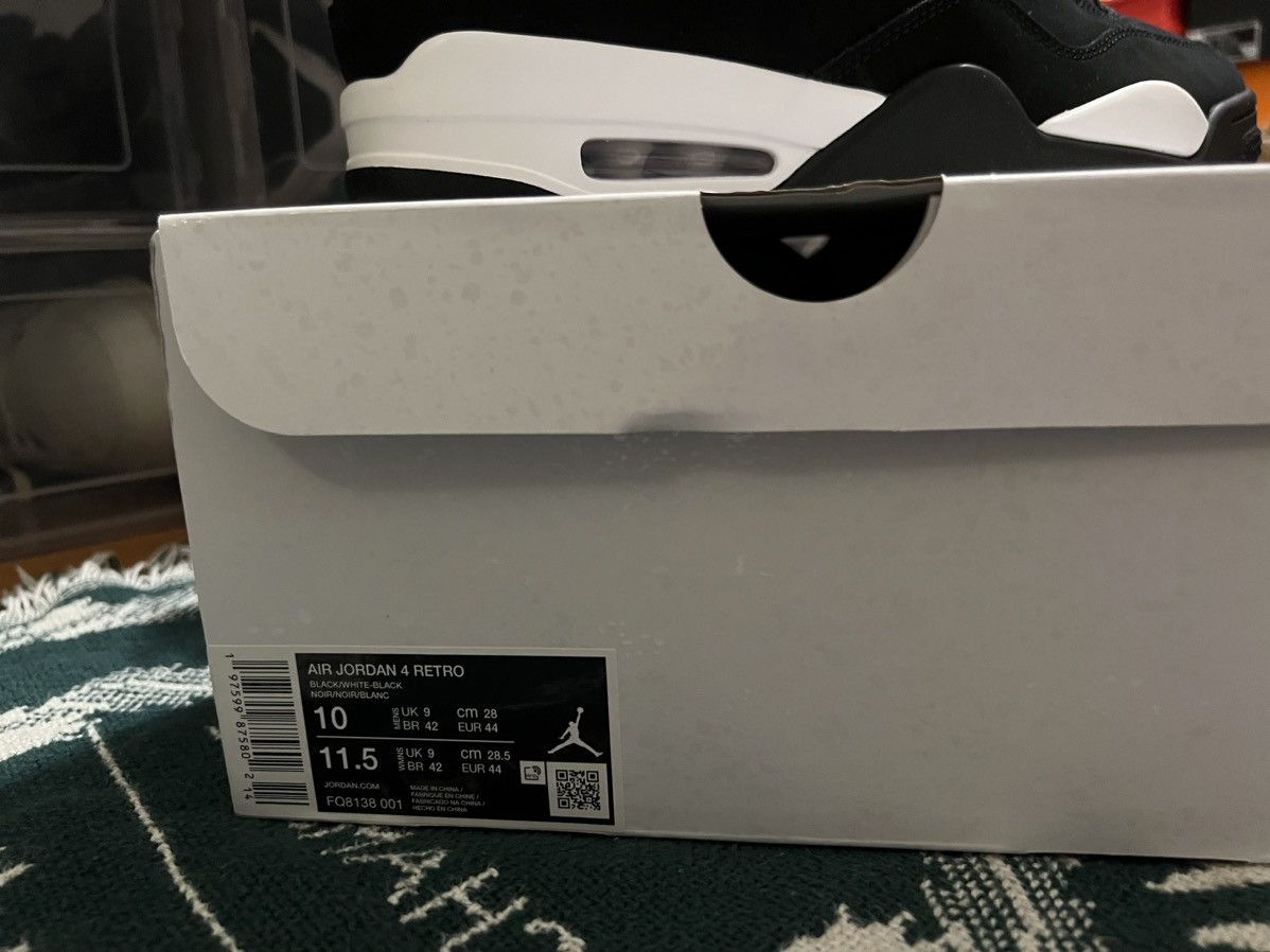 Jordan Brand × Nike White Thunder Jordan 4 Size US 10 / EU 43 - 7 Thumbnail
