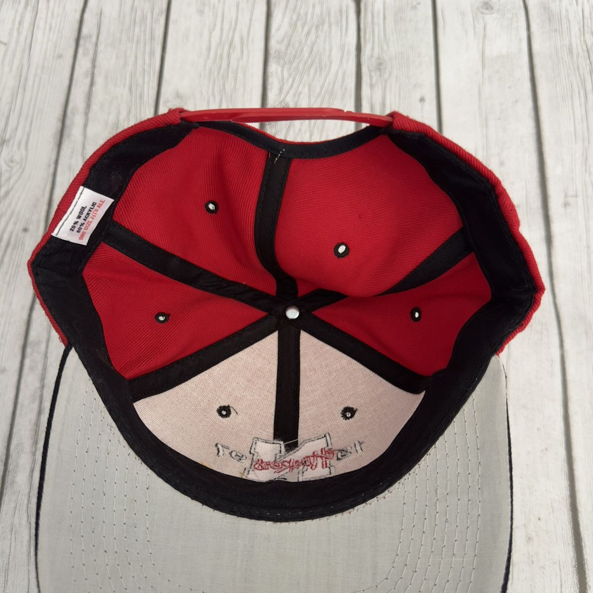 NCAA × Vintage Vintage Nebraska Cornhuskers hat Size ONE SIZE - 3 Thumbnail