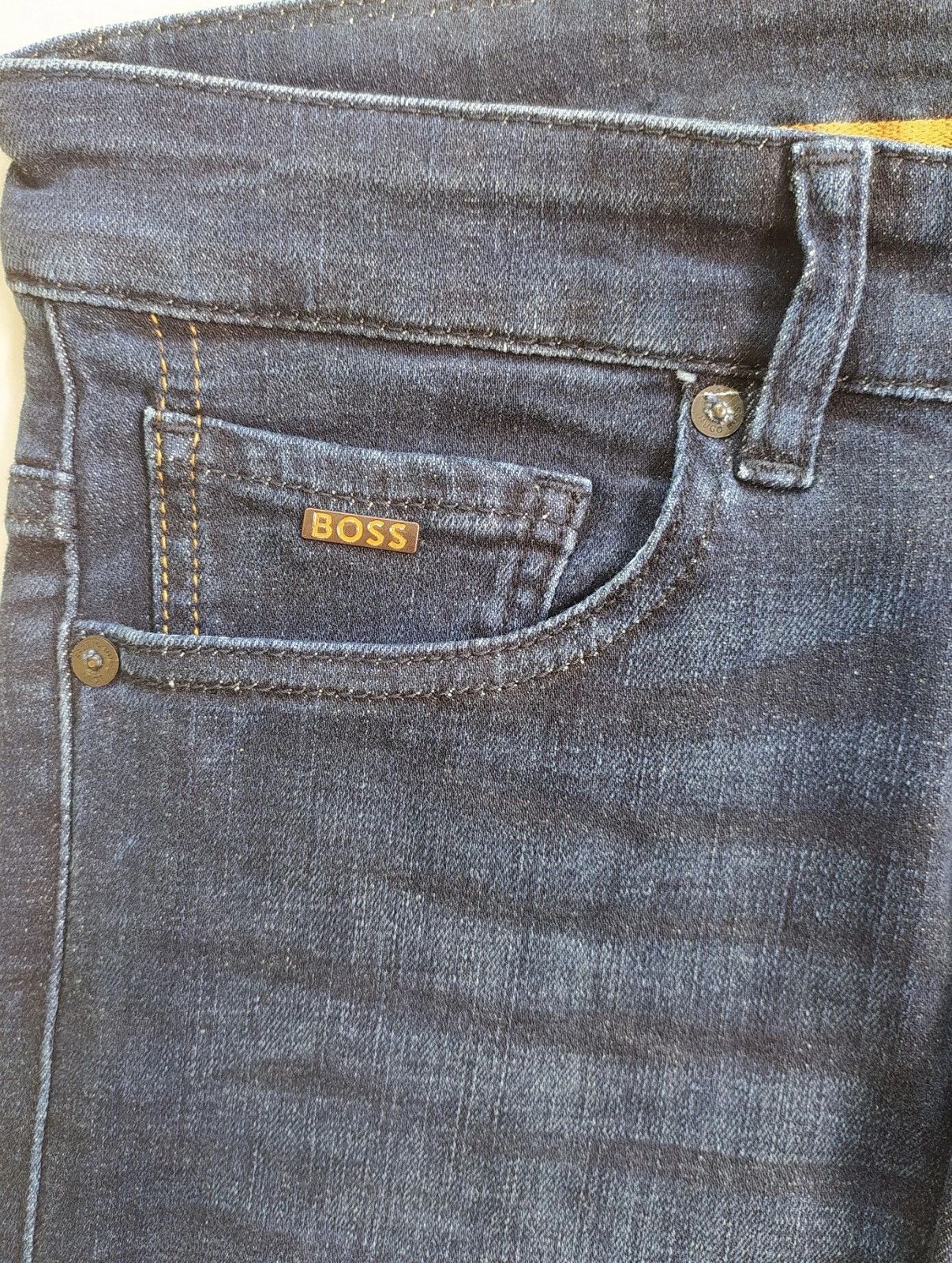 Hugo Boss HUGO BOSS DELAWARE Slim fit men's Jeans T- 6073 Size US 30 / EU 46 - 4 Thumbnail