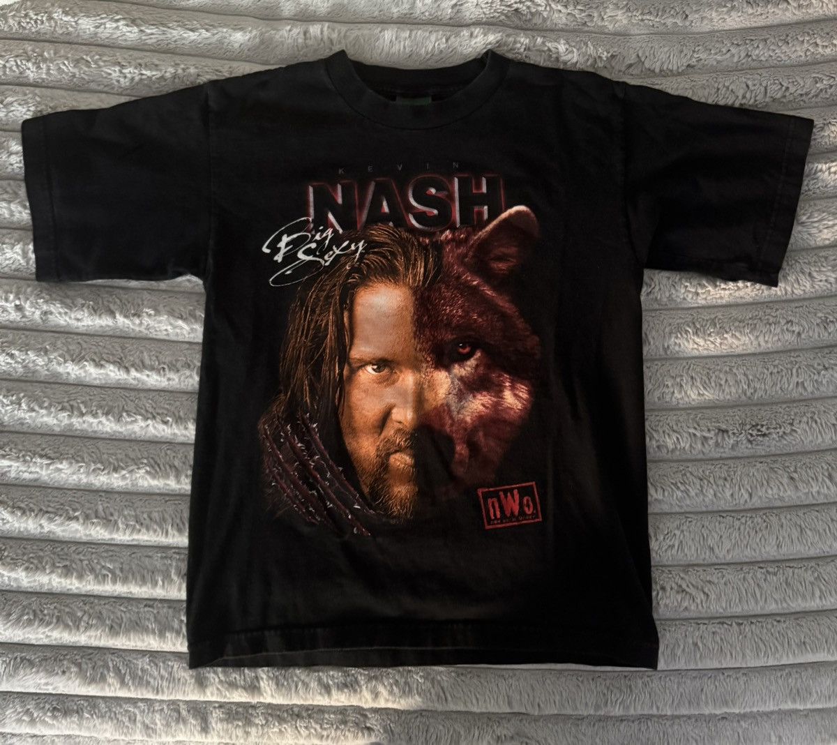 WCW/nWo 1998 outsiders big sexy kevin nash wolf pack 90s t wrestling Size US M / EU 48-50 / 2 - 2 Thumbnail