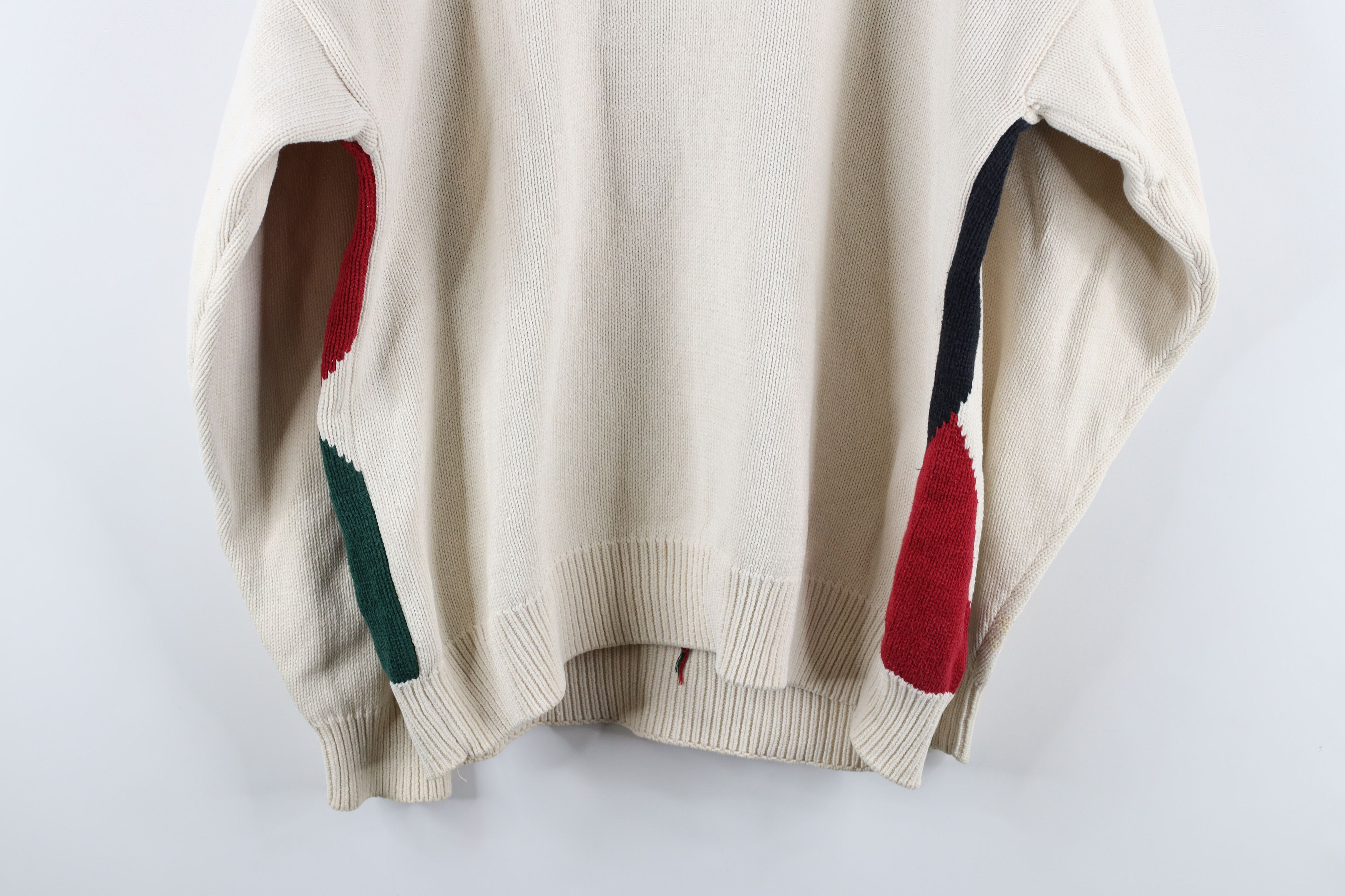 Vintage Vintage 90s Streetwear Golfing Golf Knit Sweater Cotton Size US XL / EU 56 / 4 - 13 Thumbnail