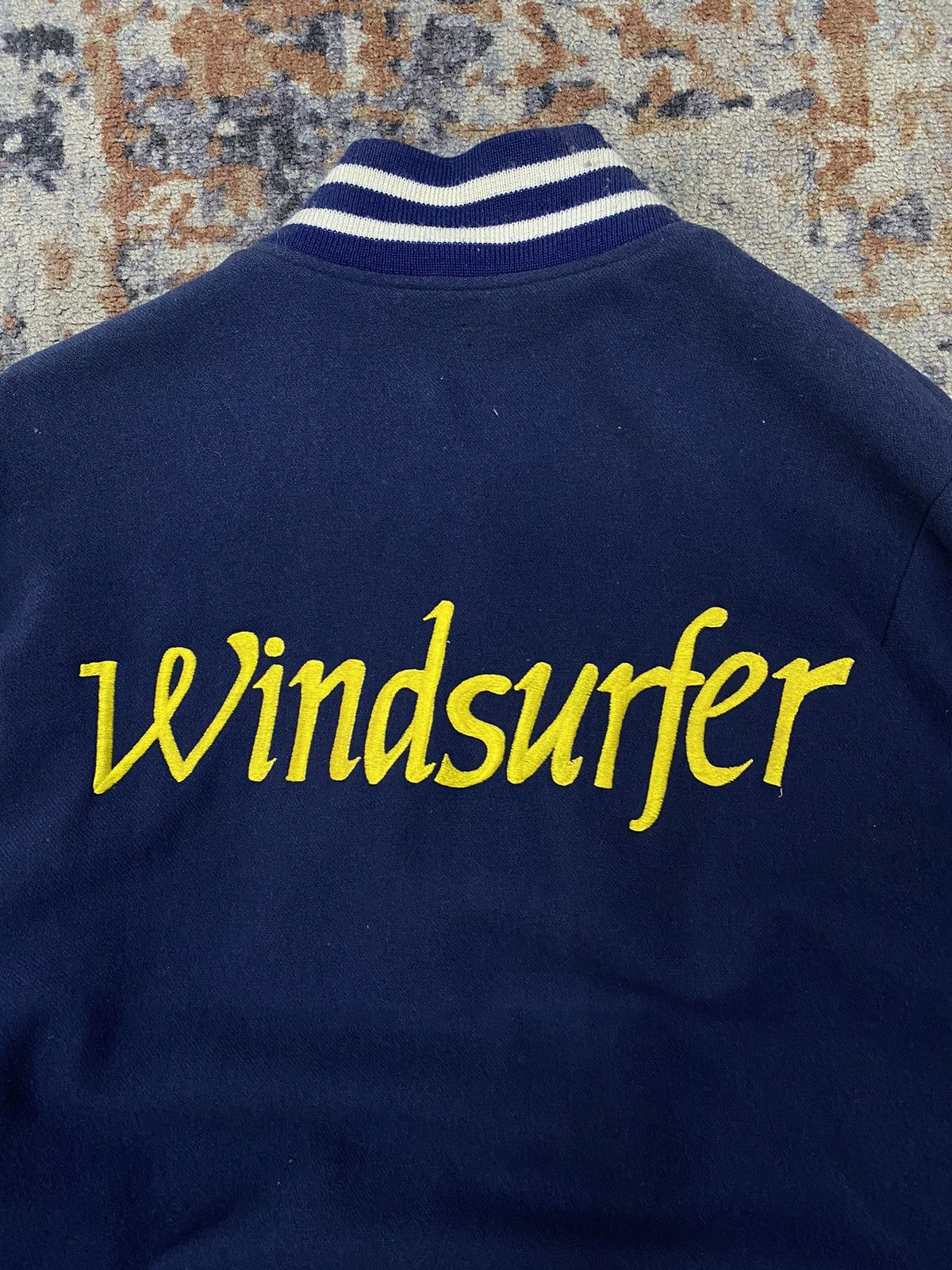 Vintage 70-80s varsity jacket windsurfer Size US M / EU 48-50 / 2 - 3 Thumbnail
