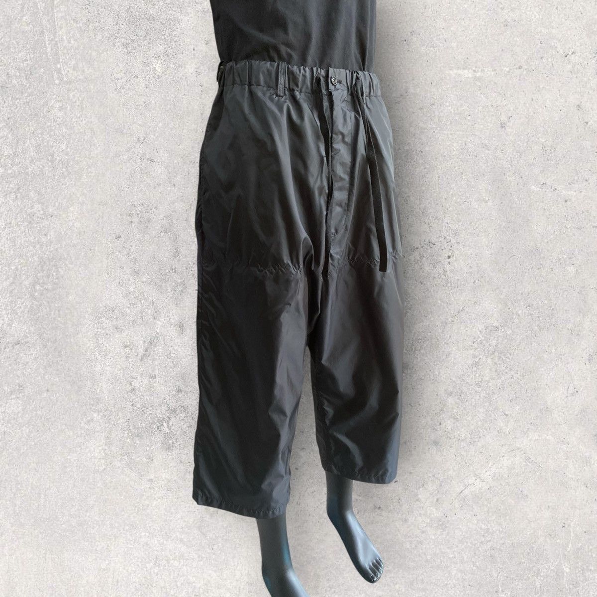 Yohji Yamamoto S’Yte Nylon Cropped Pants Size US 33 - 2 Thumbnail
