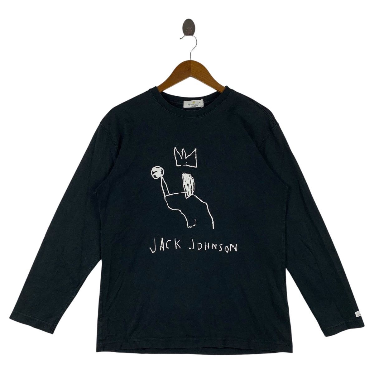 Jean-Michel Basquiat Vintage JEAN MICHEL BASQUIAT pop art long sleeve tee Size US M / EU 48-50 / 2 - 1 Thumbnail