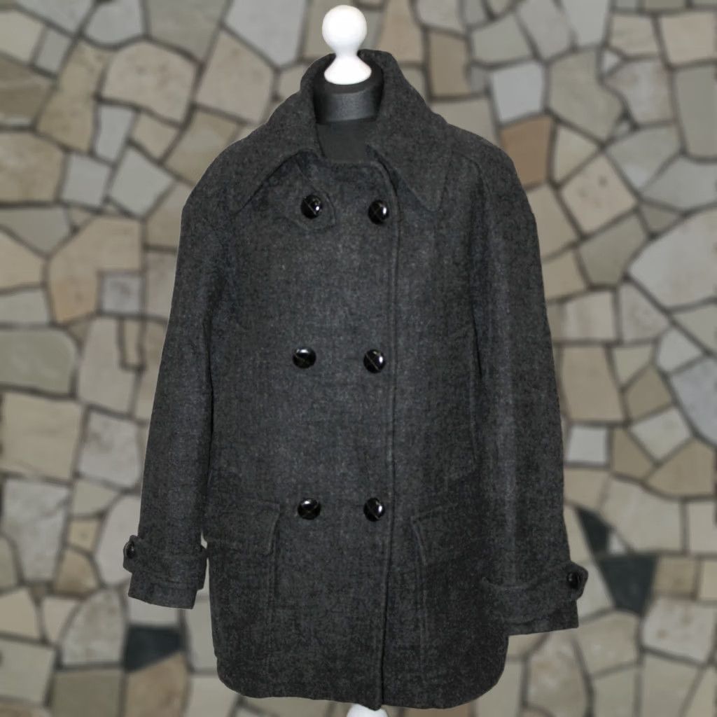 Vintage Isabel Marant Etoile Coat Womens Wool Blend Size 40 Grey Jacket Casual (Note: Reordered for clarity and search relevance) Size S / US 4 / IT 40 - 1 Thumbnail