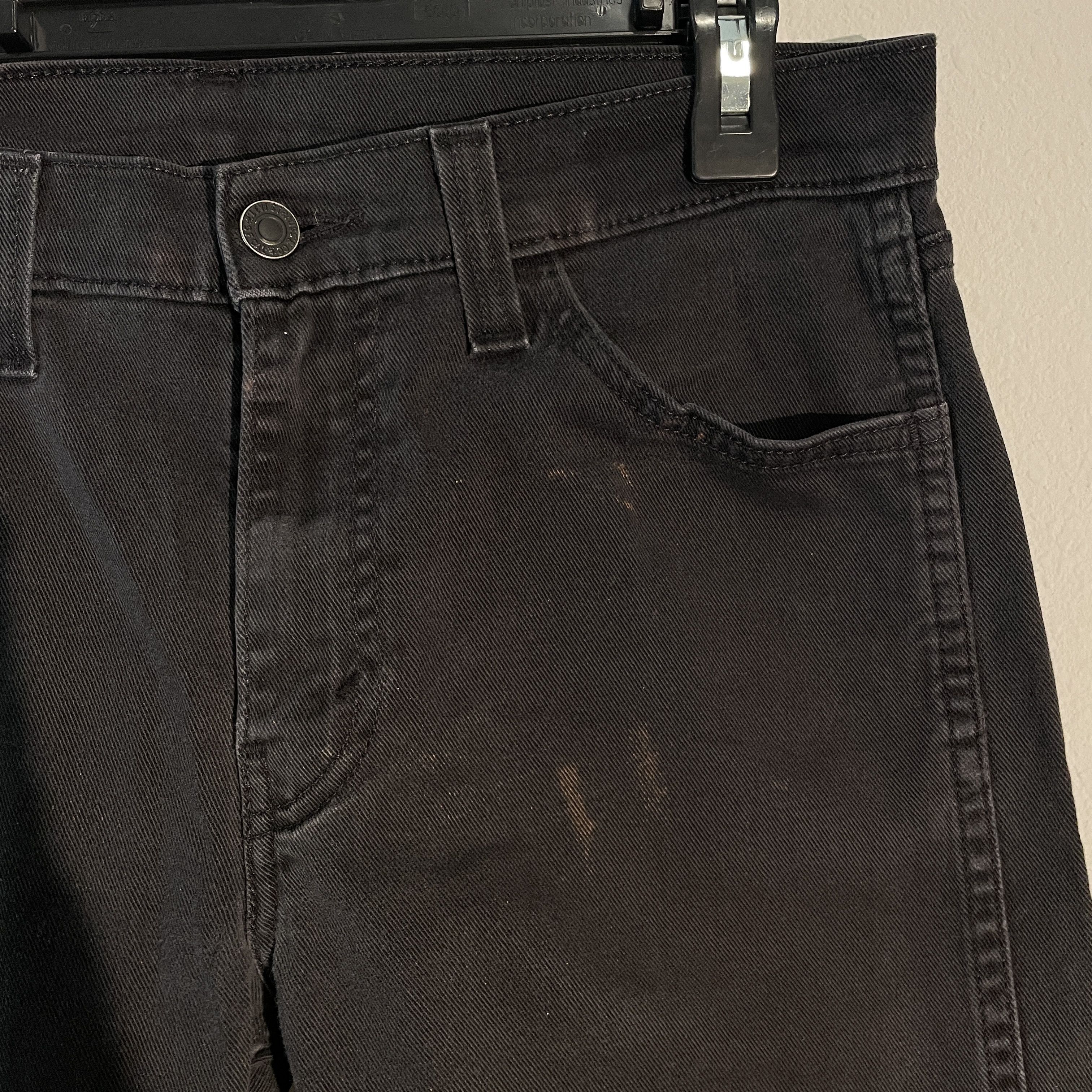 Levi's Vintage Clothing Black Levis Jeans 513 30x30 Black Tag Size US 30 / EU 46 - 2 Thumbnail