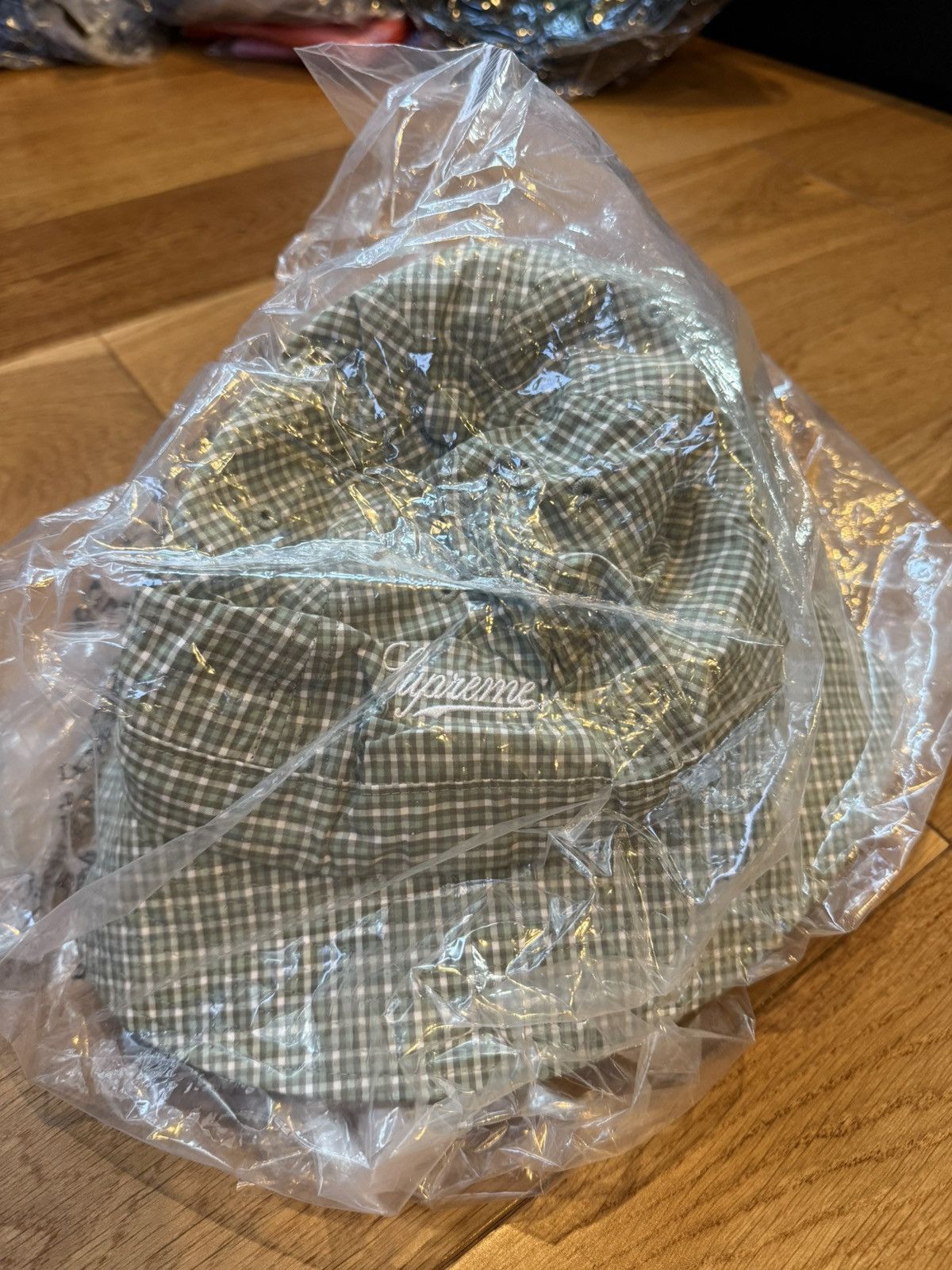 Supreme Supreme Cordura Plaid Bell Hat “Olive” Size ONE SIZE - 2 Thumbnail