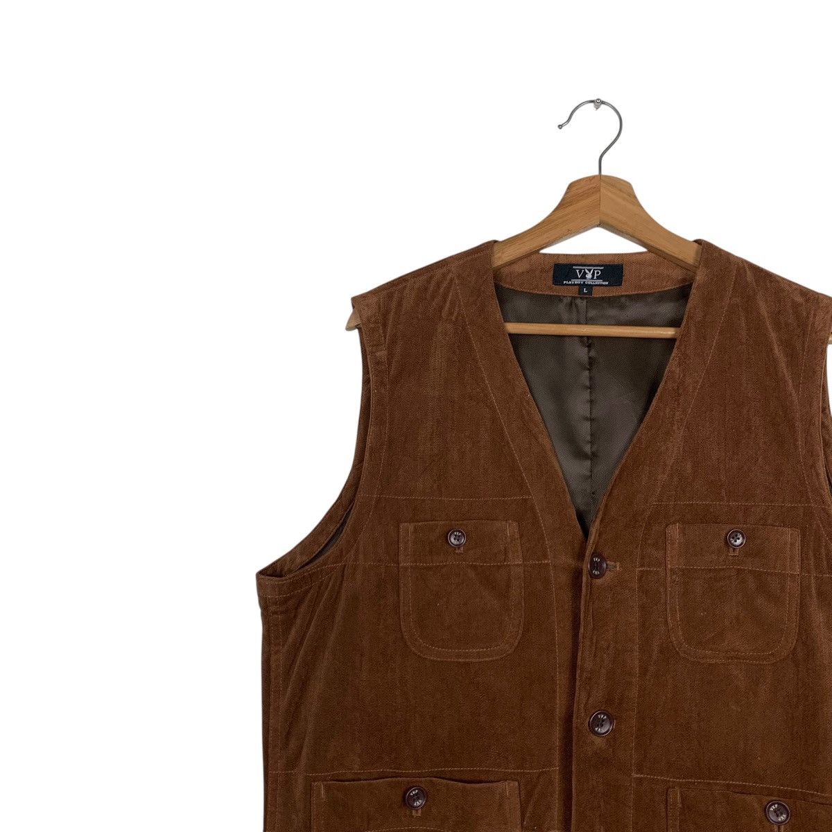 Playboy PLAYBOY Four Pocket Vest Casual Wear #1867-C81 Size US L / EU 52-54 / 3 - 6 Thumbnail
