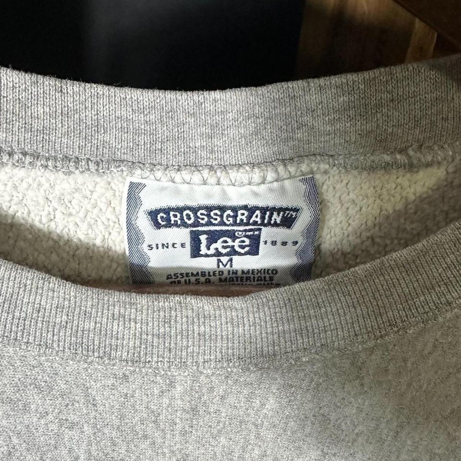 Lee Vintage 90s Bands Of America Reverse Weave Style Crewneck Size US M / EU 48-50 / 2 - 4 Thumbnail