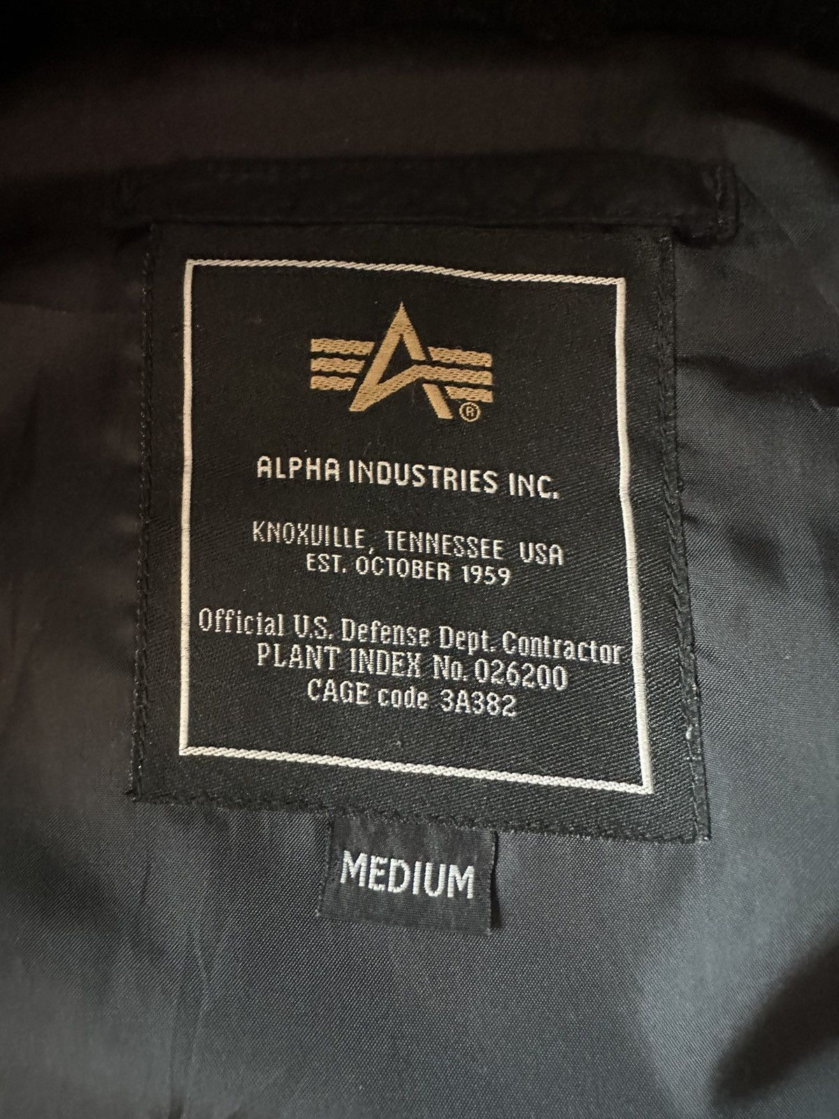 Alpha Industries Vtg Alpha Industries Official Us Defense Bomber Jacket Z66 Size US M / EU 48-50 / 2 - 11 Thumbnail