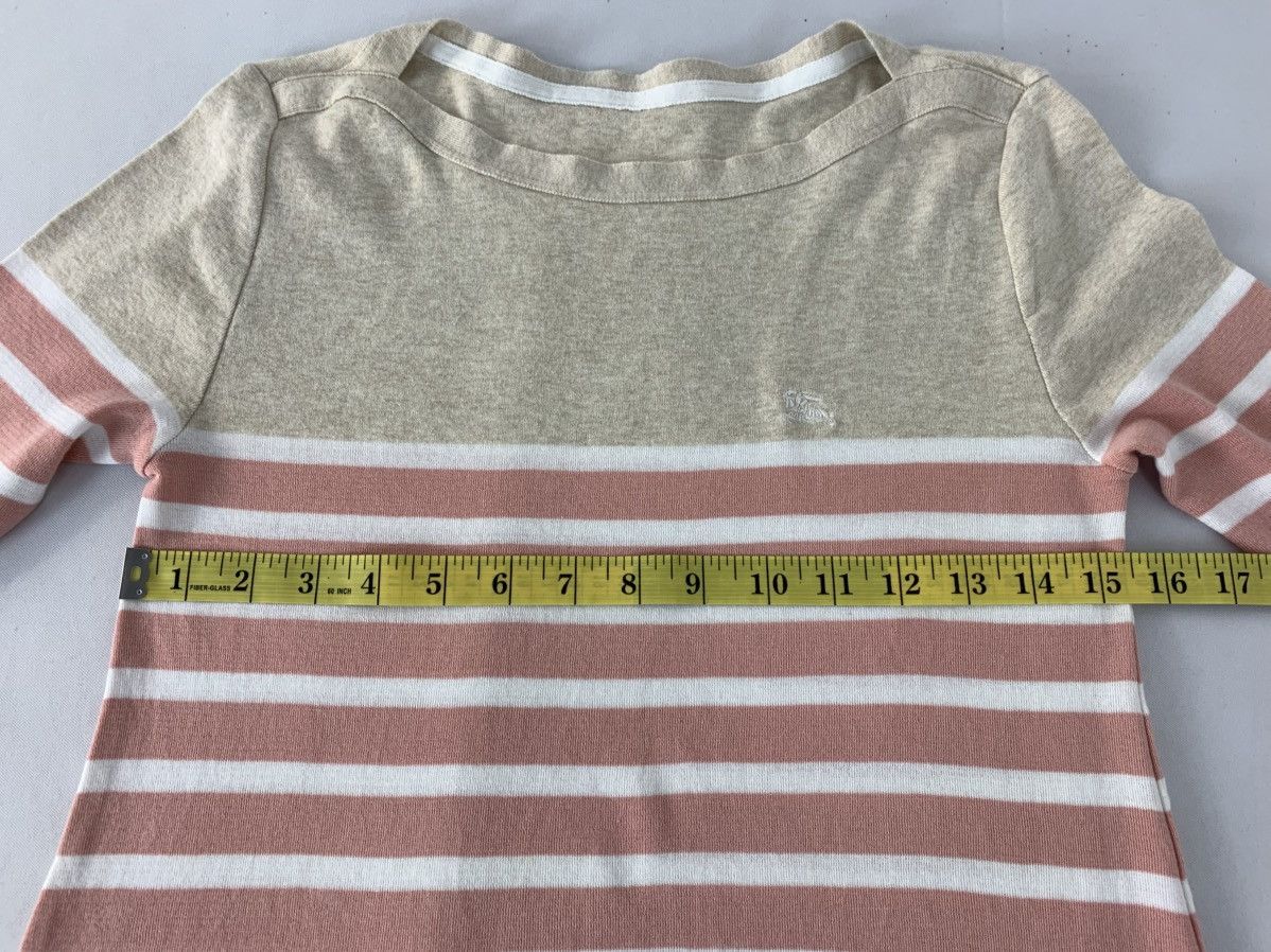 Burberry Vintage Style Burberry London Striped Blouse T-shirt Size S / US 4 / IT 40 - 5 Thumbnail