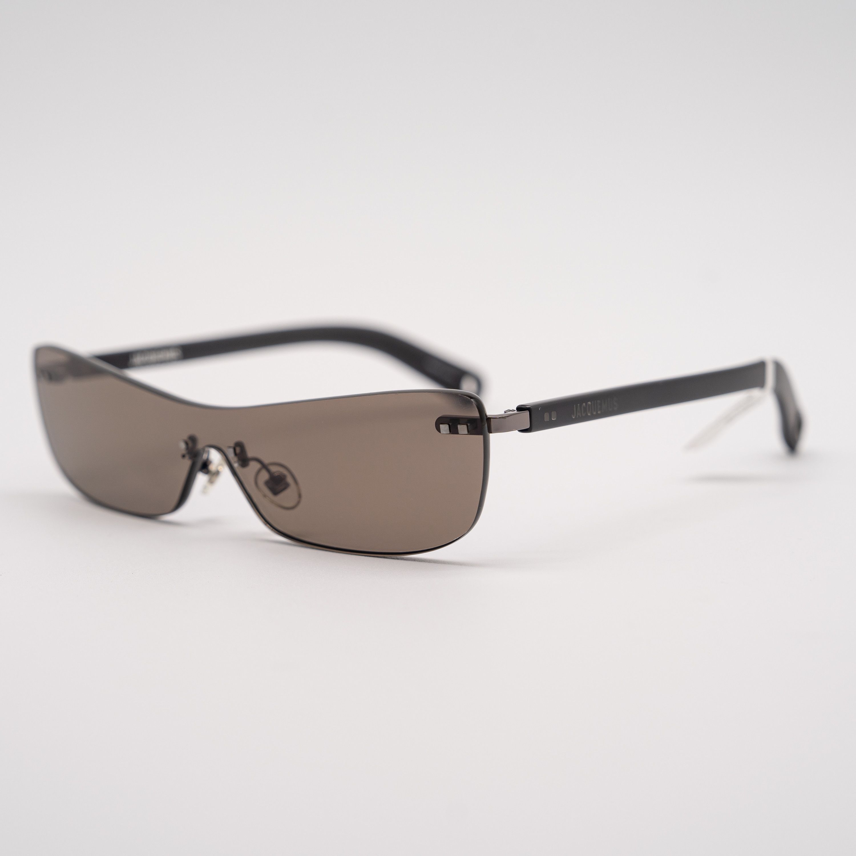 Jacquemus Jacquemus JAC69 MIRADA Sunglasses Grey Size ONE SIZE - 2 Thumbnail