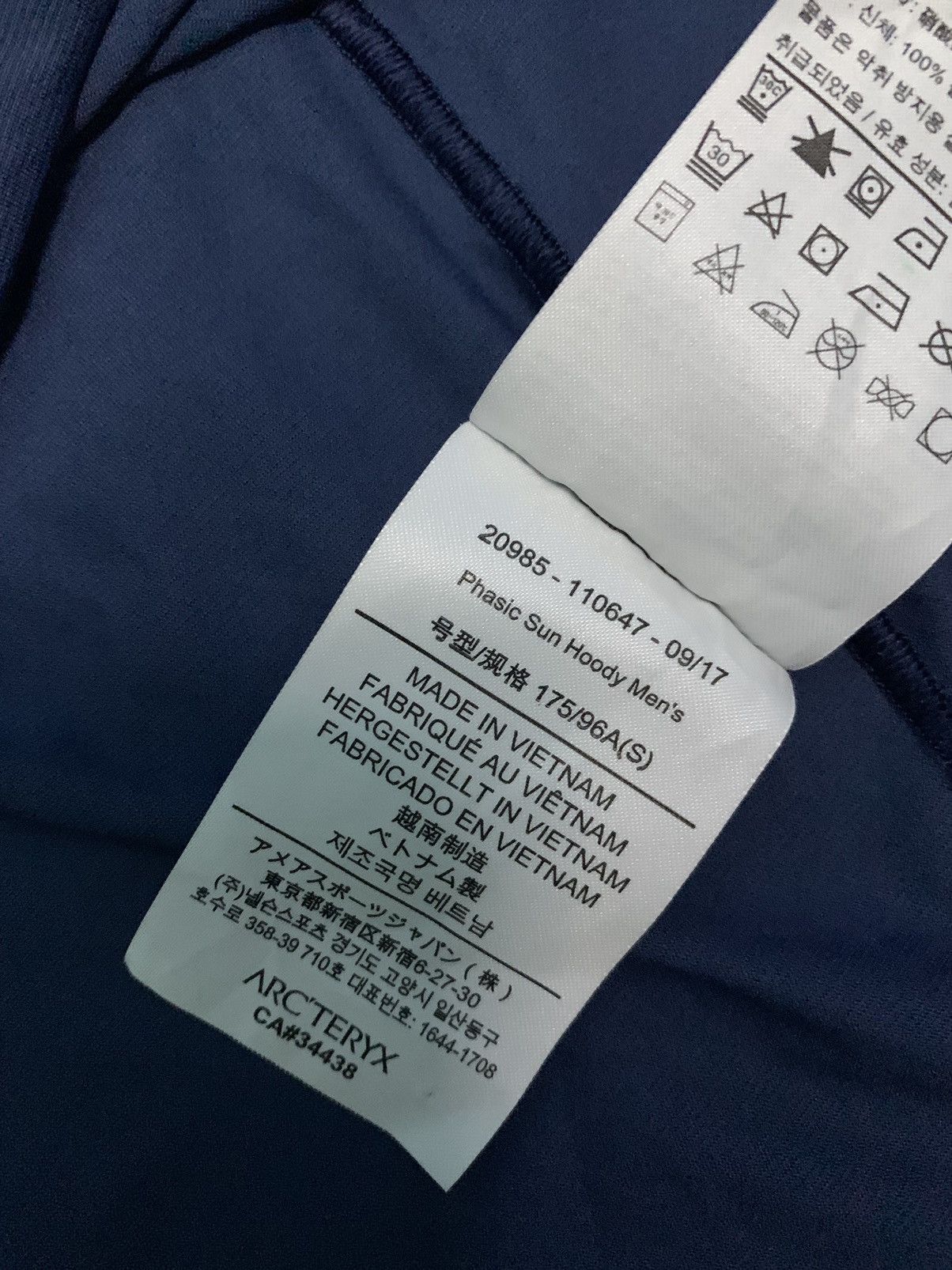 Arc'teryx Arc’Teryx Phasic Sun Hoody Shirt Size US M / EU 48-50 / 2 - 8 Thumbnail