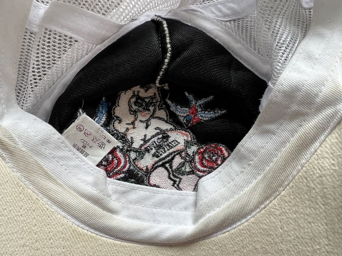 Japanese Brand Japanese Brand Embroidery Tattoo Motif Mesh Cap Size ONE SIZE - 9 Thumbnail