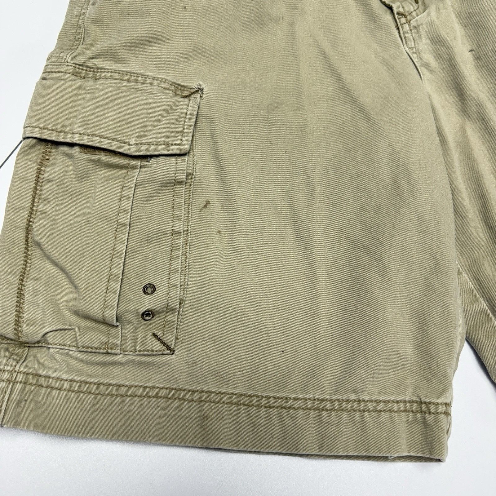 Fox Racing Fox Racing Deluxe Cargo Shorts Mens 36 (37x10) Beige Y2K Size US 36 / EU 52 - 7 Thumbnail